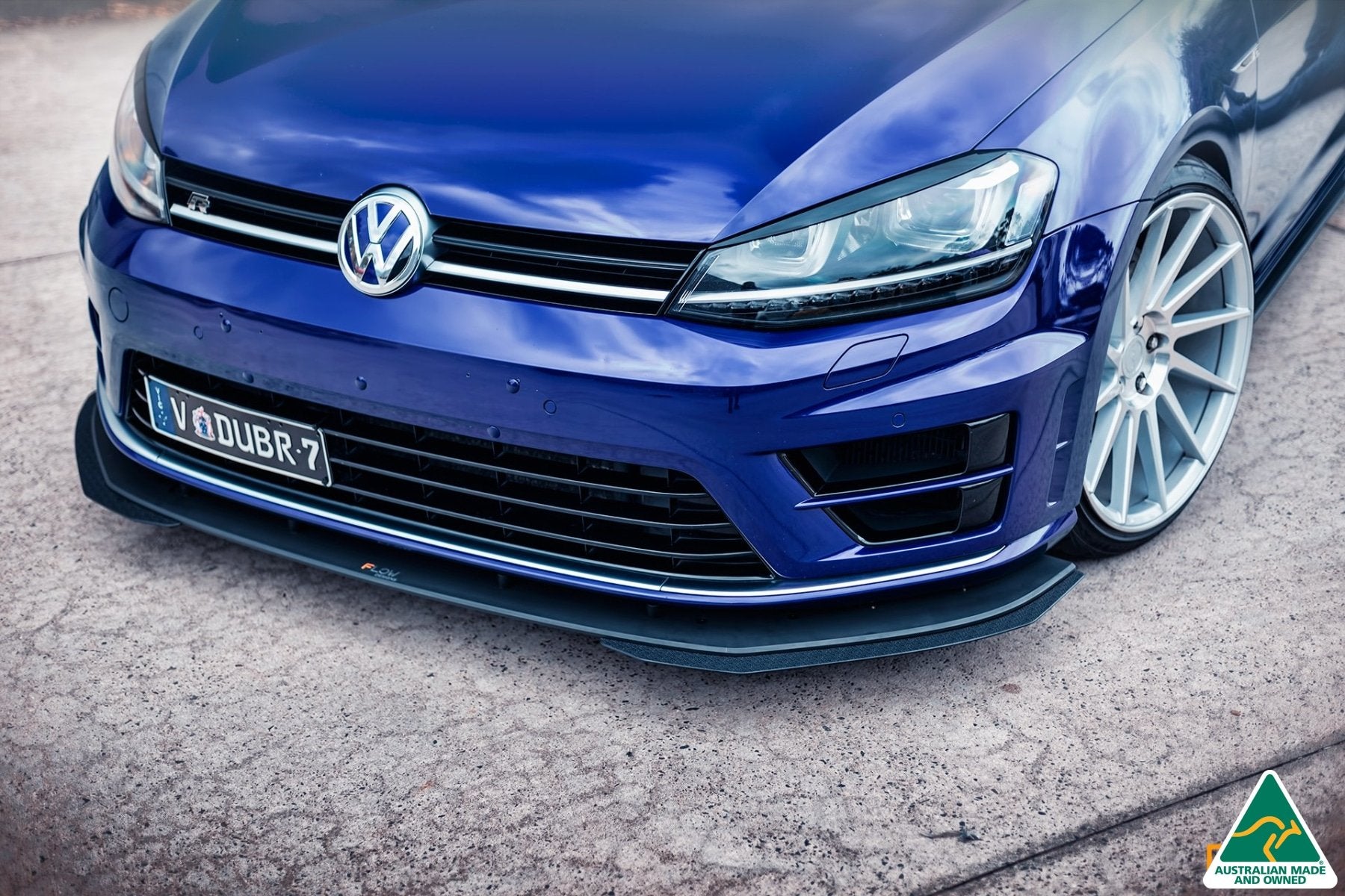 MK7 Golf R Front Lip Splitter Extensions (Pair) - MODE Auto Concepts