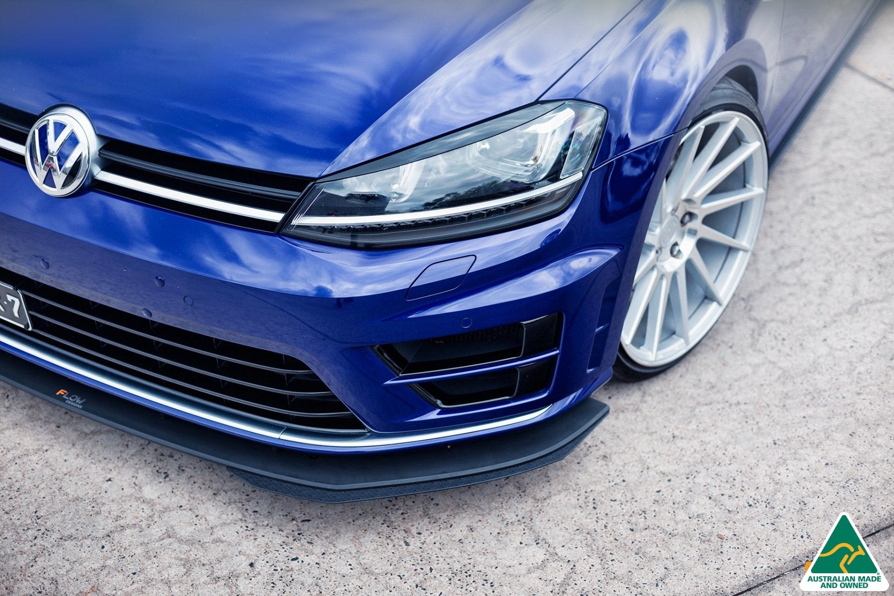 MK7 Golf R Front Lip Splitter Extensions (Pair) - MODE Auto Concepts