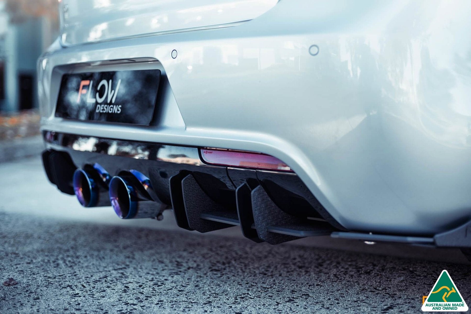 VW MK6 Golf R Flow-Lock Rear Diffuser - MODE Auto Concepts