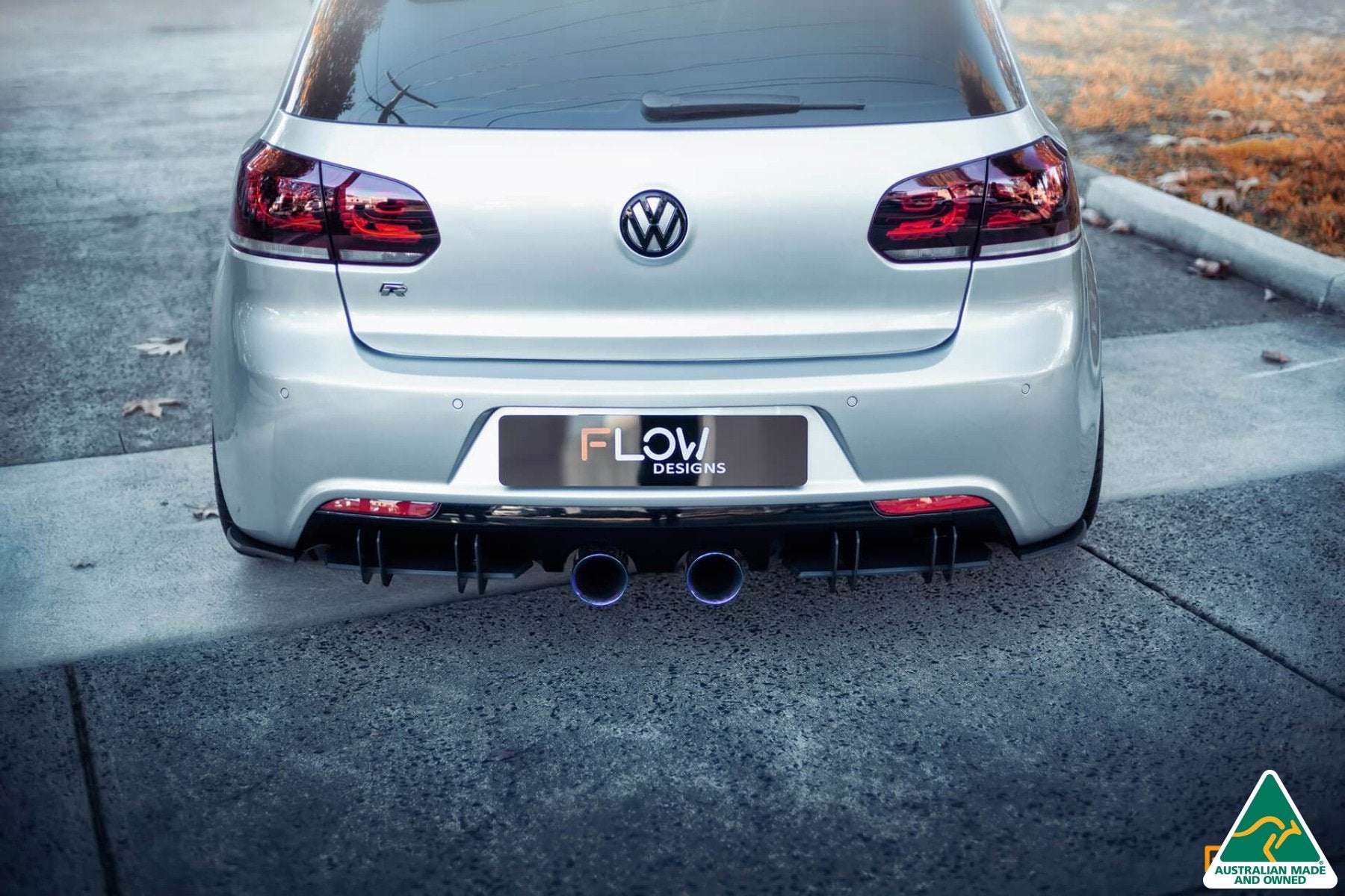 VW MK6 Golf R Flow-Lock Rear Diffuser - MODE Auto Concepts