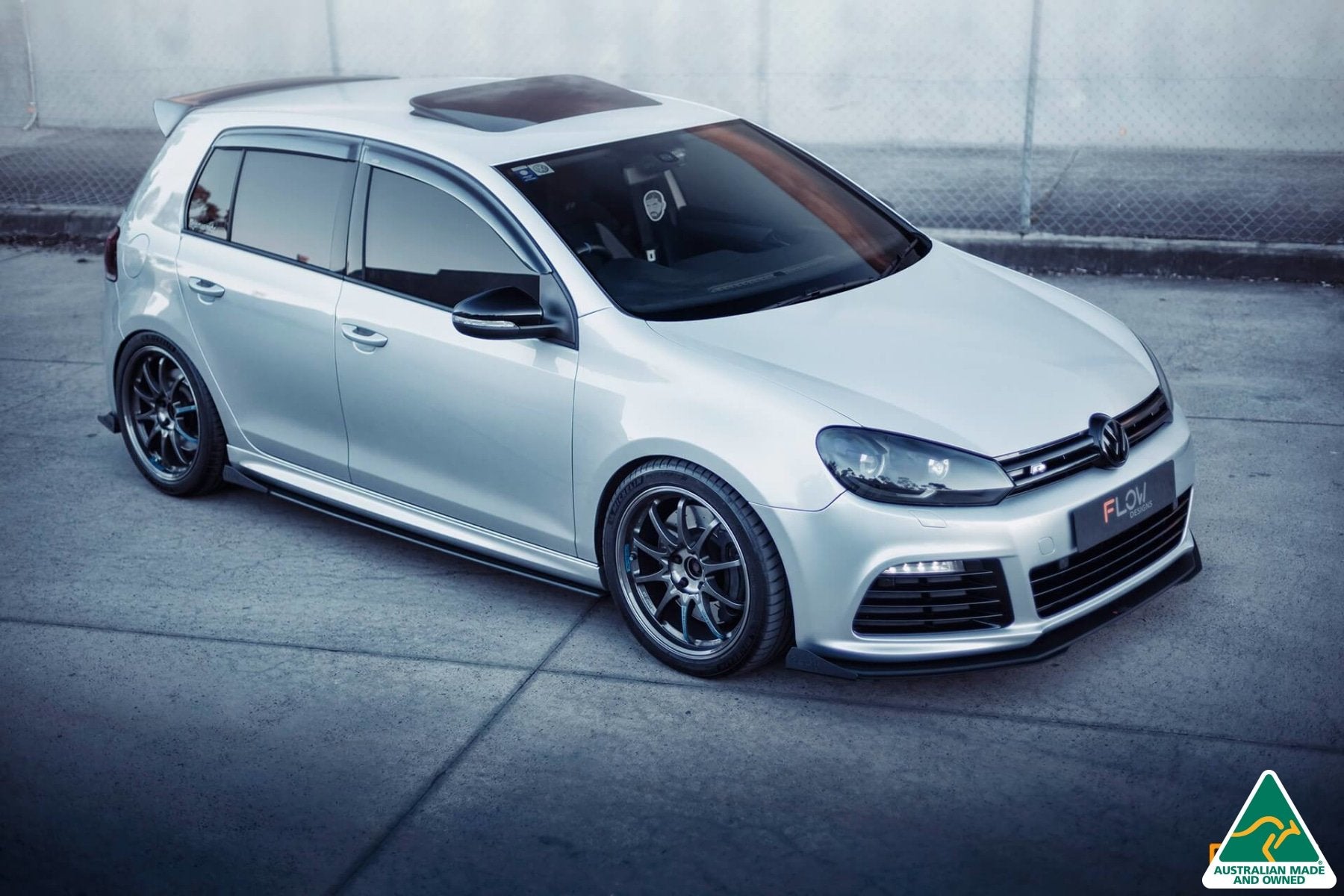 VW MK6 Golf R Side Splitters V3 (Pair) - MODE Auto Concepts