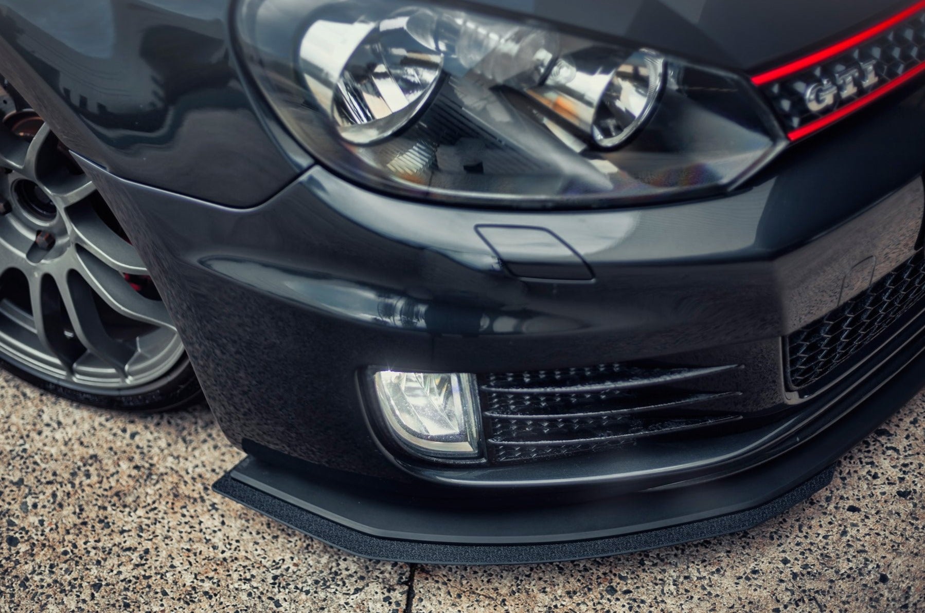 MK6 Golf GTI Front Lip Splitter V3 - MODE Auto Concepts