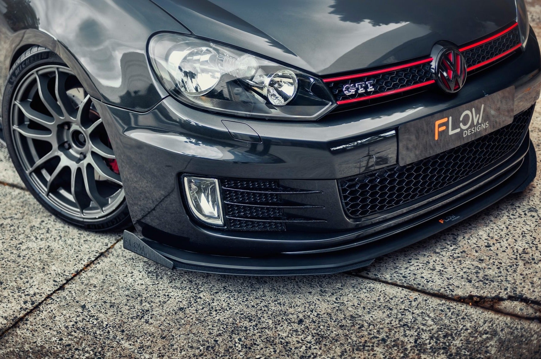 MK6 Golf GTI Front Lip Splitter V3 - MODE Auto Concepts