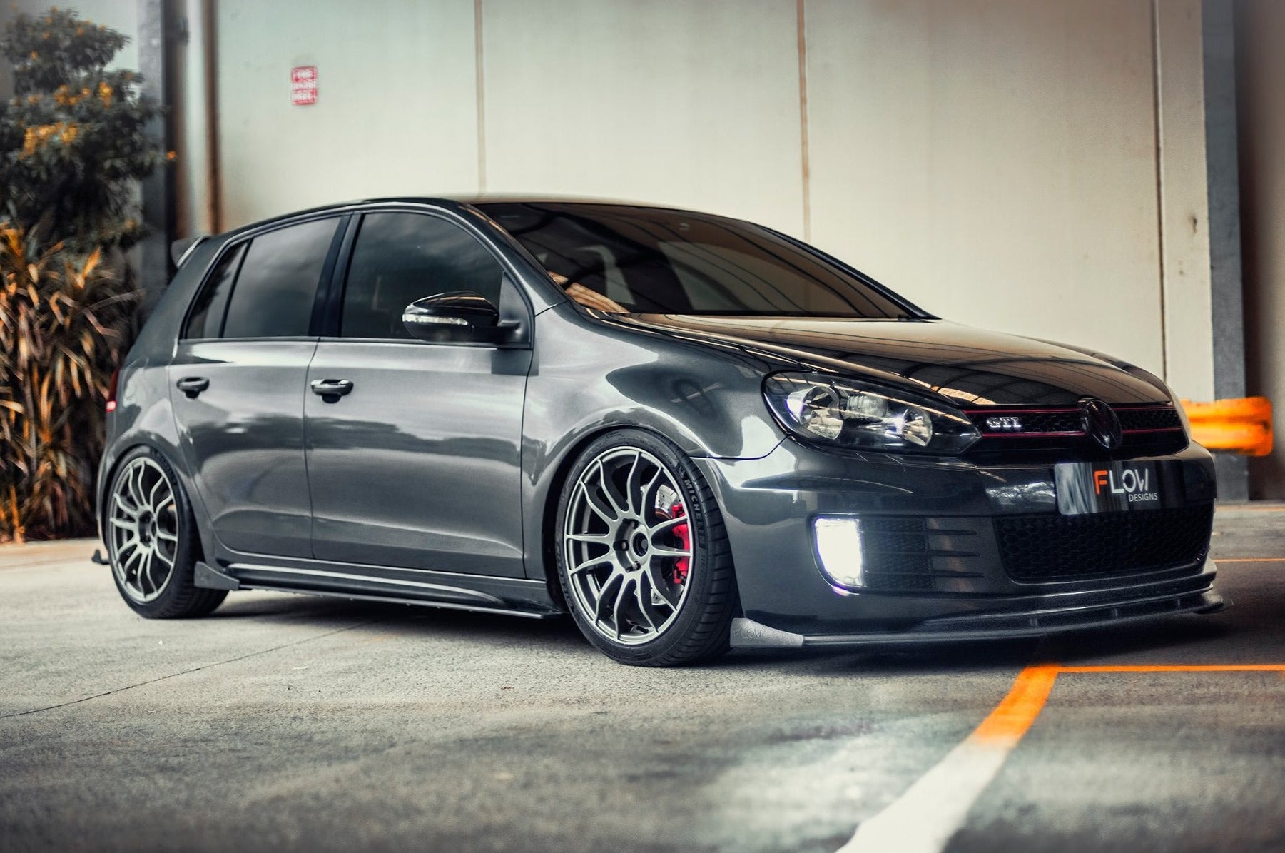 MK6 Golf GTI Front Lip Splitter V3 - MODE Auto Concepts