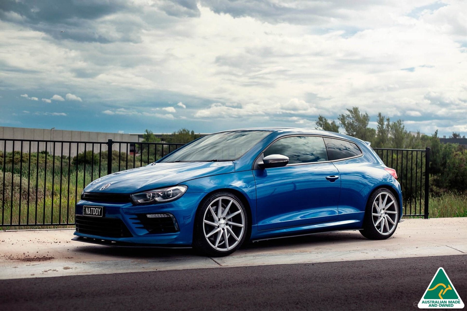 Scirocco R (FL) Front Lip Splitter (1 Piece) - MODE Auto Concepts