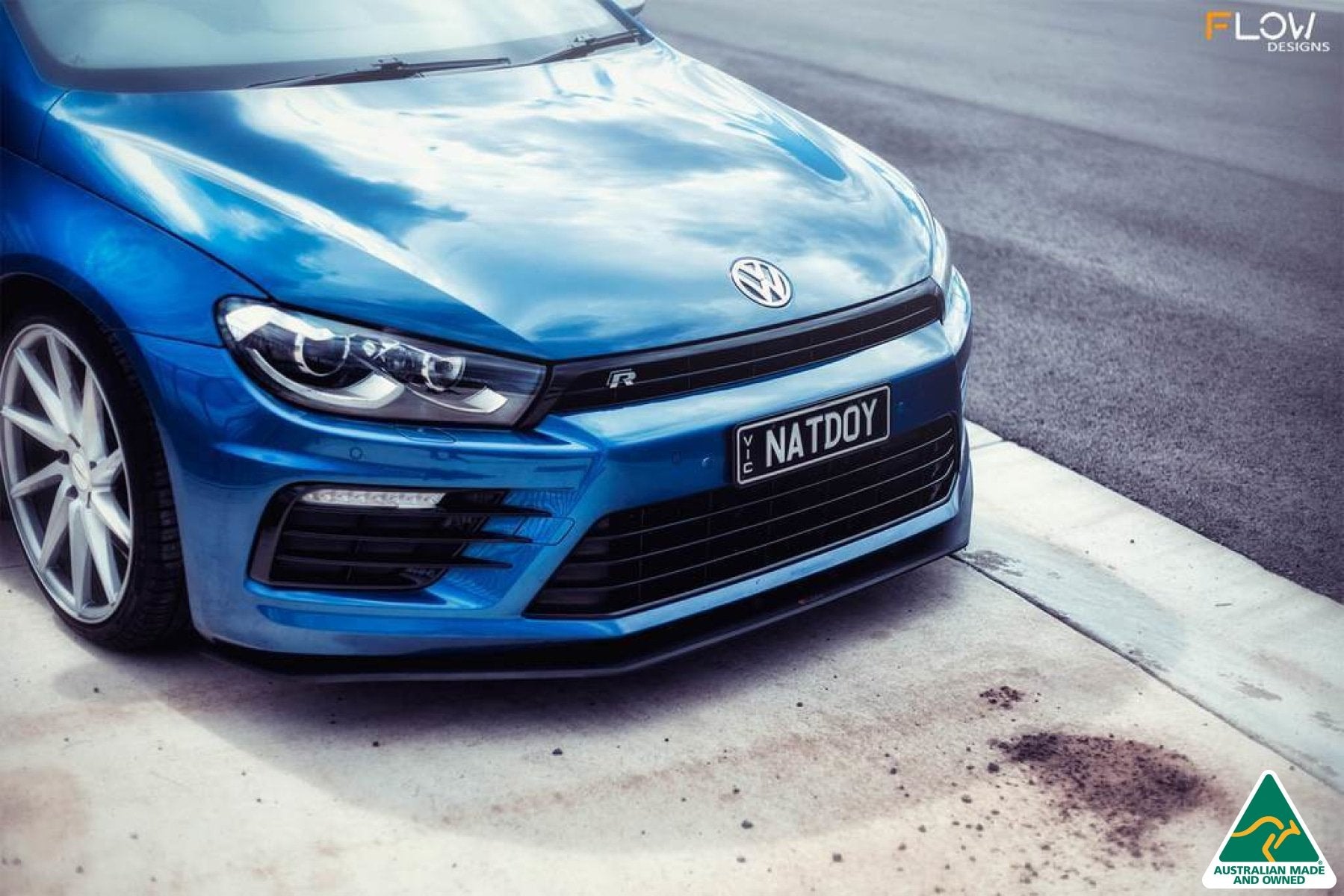 Scirocco R (FL) Full Lip Splitter Set - MODE Auto Concepts