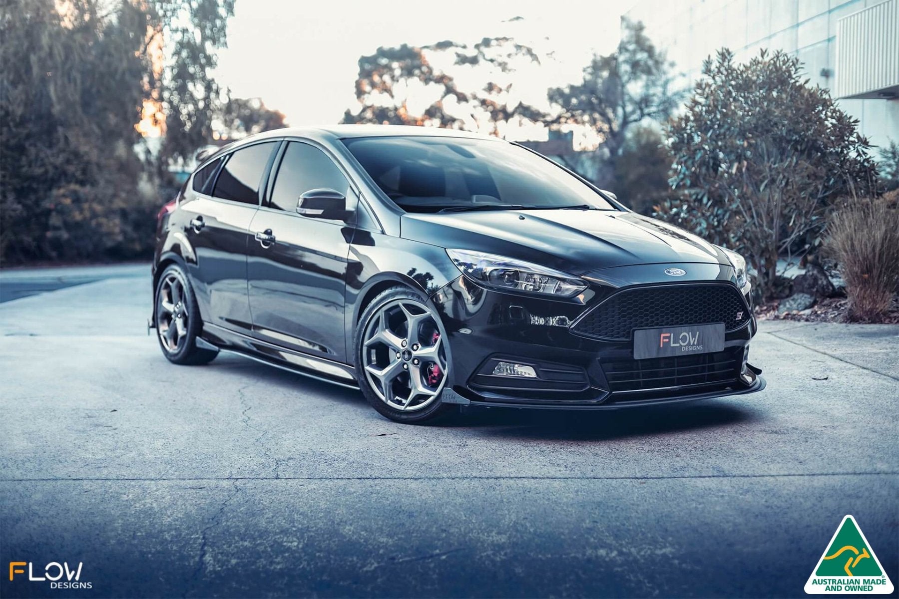 MK3.5 Focus ST (Facelift) Lip Splitter Set - Option 1 - MODE Auto Concepts