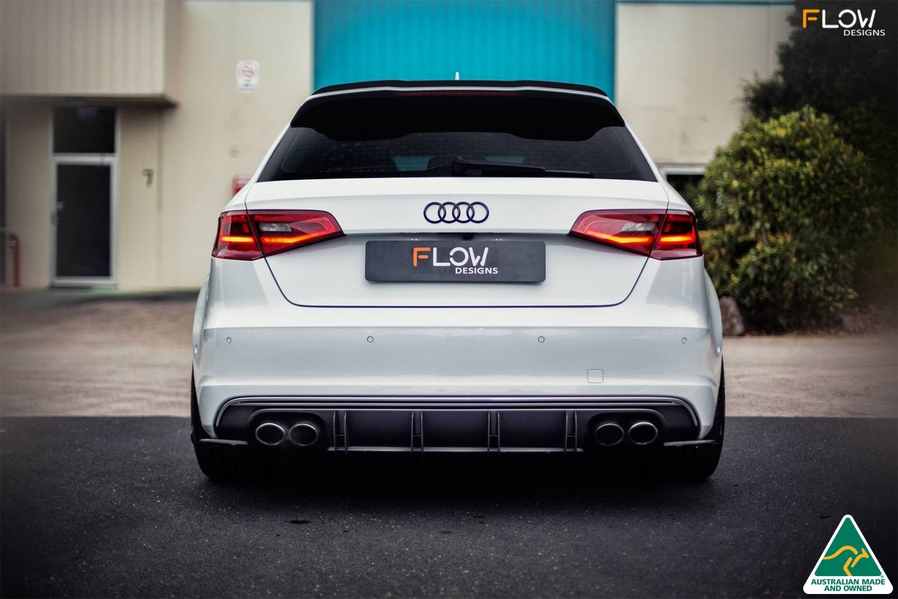 S3 8V PFL Sportback Flow-Lock Rear Diffuser - MODE Auto Concepts