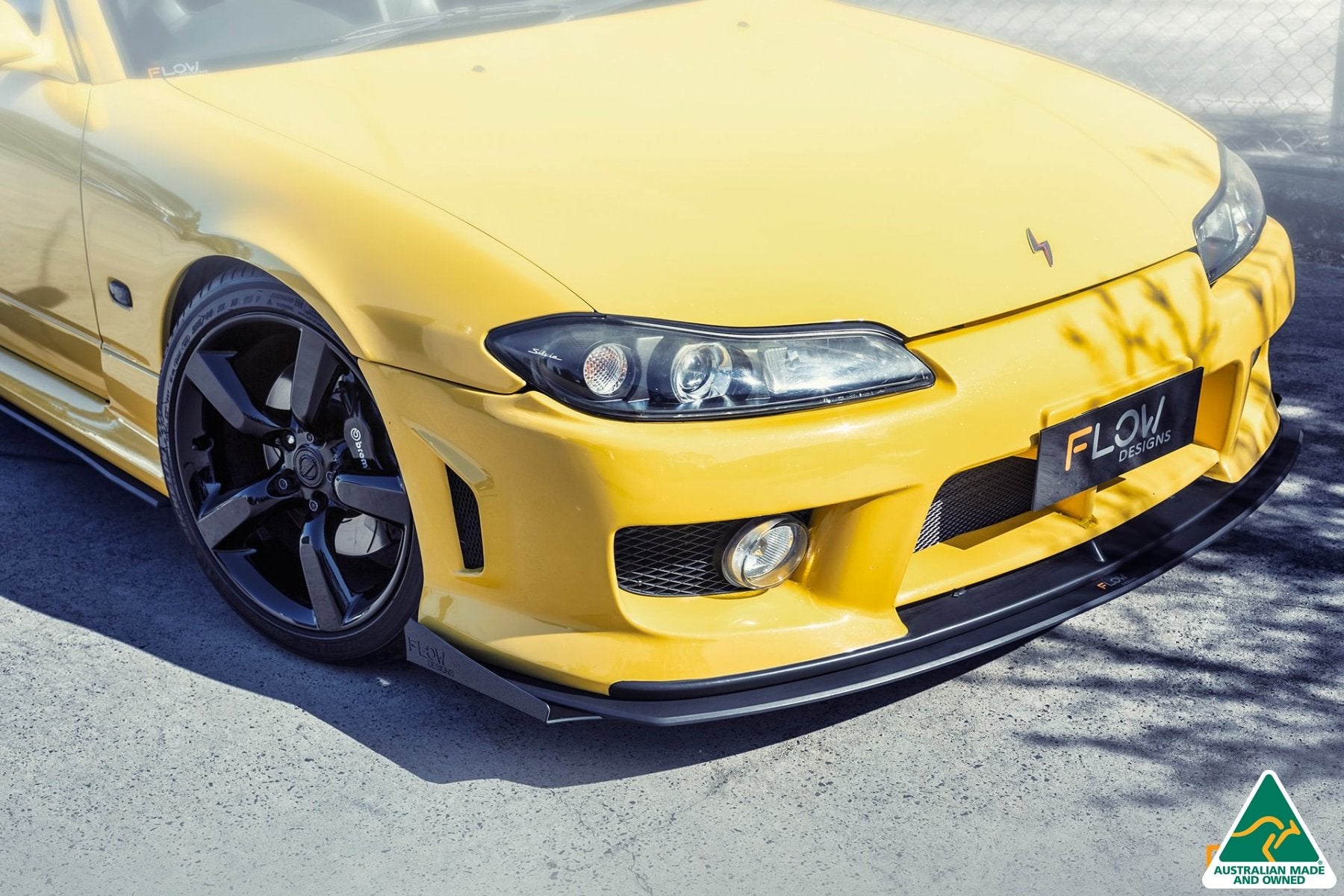 S15 / 200SX Front Splitter Winglets (Pair) - MODE Auto Concepts