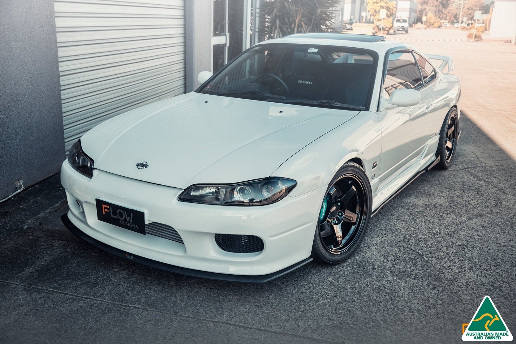 S15 / 200SX Front Lip Splitter (For Standard Front Bar) - MODE Auto Concepts