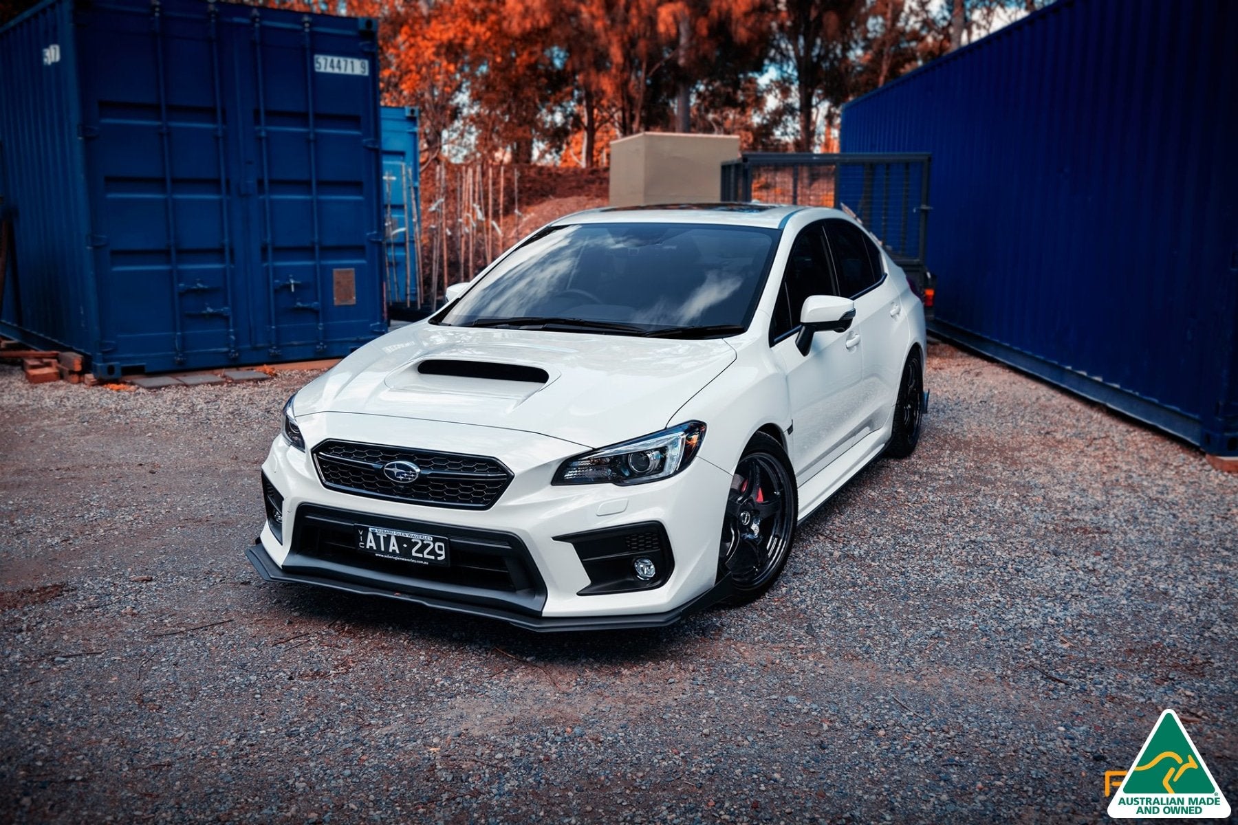 VA WRX & STI Front Lip Splitter V2 - MODE Auto Concepts