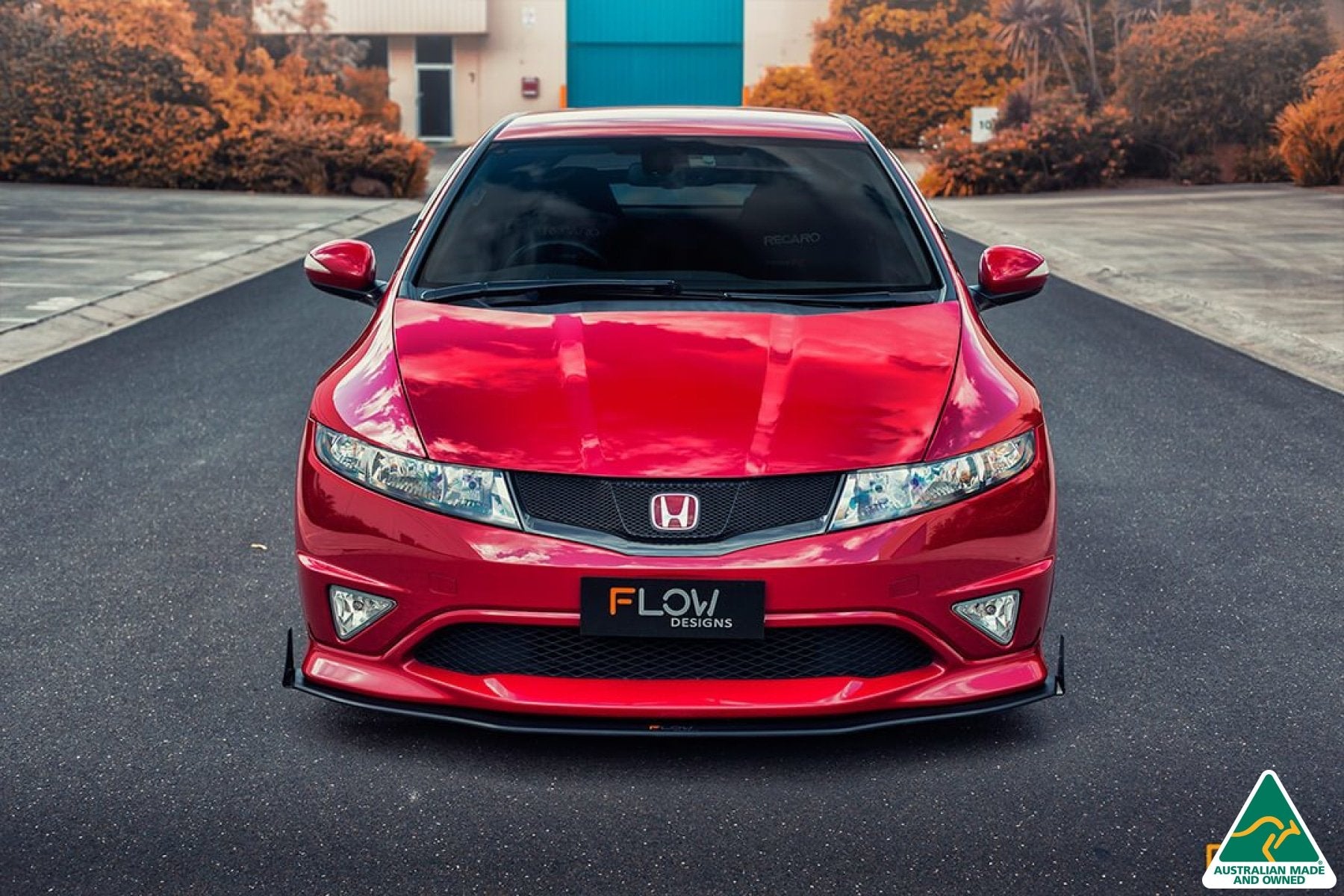 FN2 Civic Type R Front Splitter Winglets (Pair) - MODE Auto Concepts