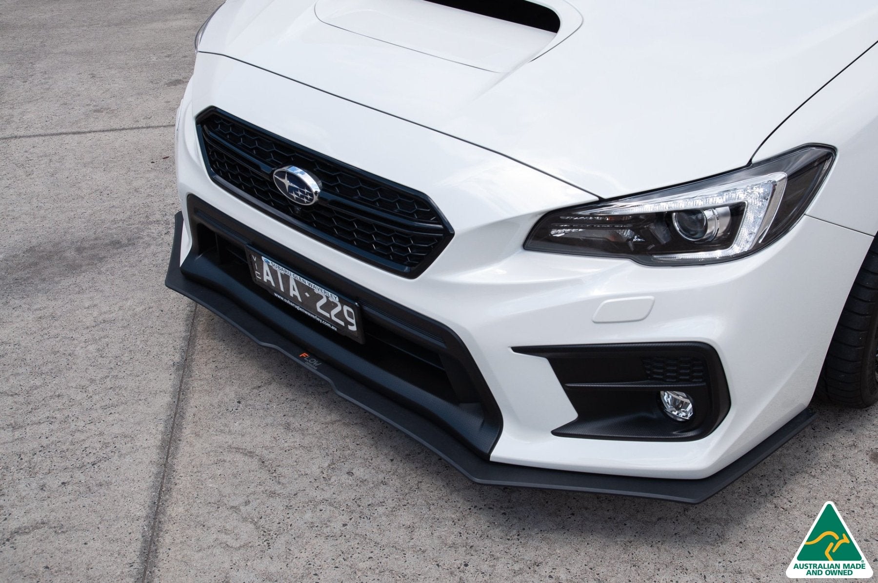 VA WRX & STI Front Lip Splitter V2 - MODE Auto Concepts