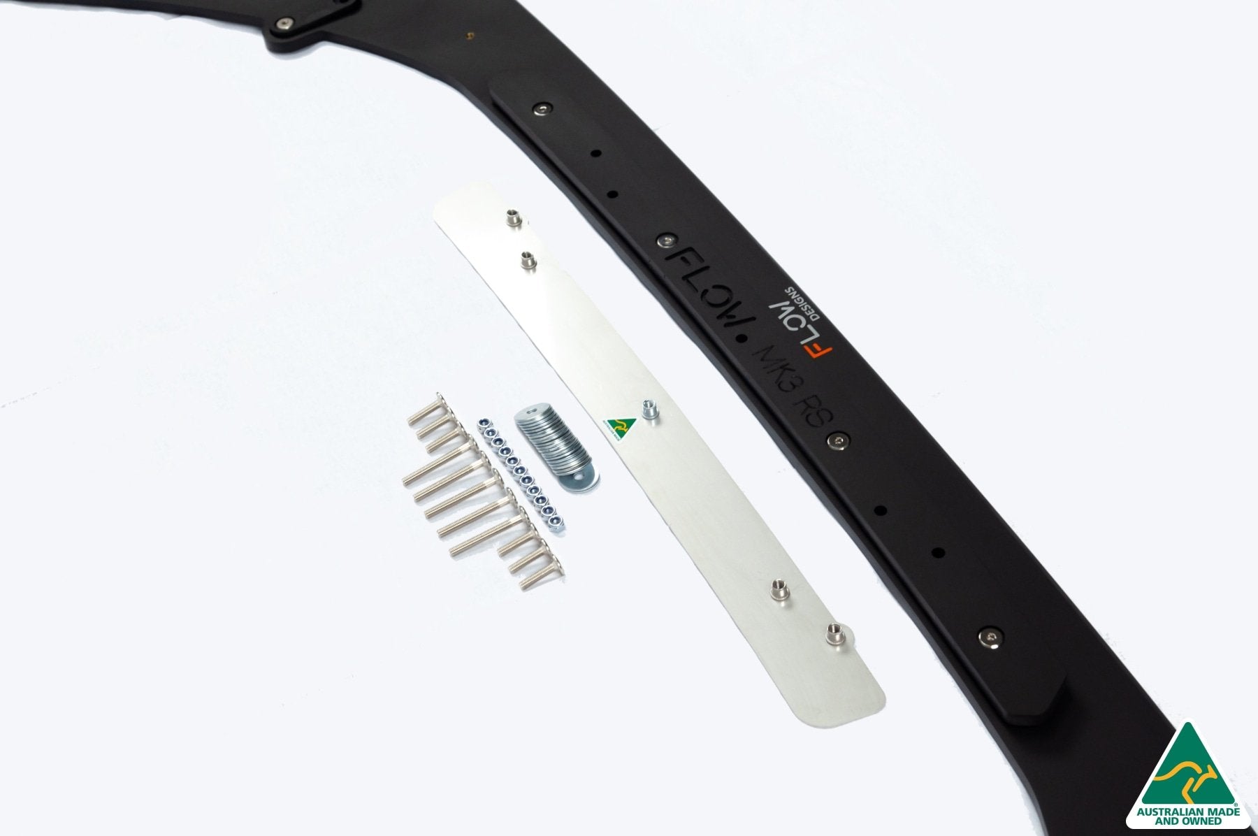 MK3 Focus RS Front Splitter (3 Piece) & Bumper Reinforcement Bracket - MODE Auto Concepts