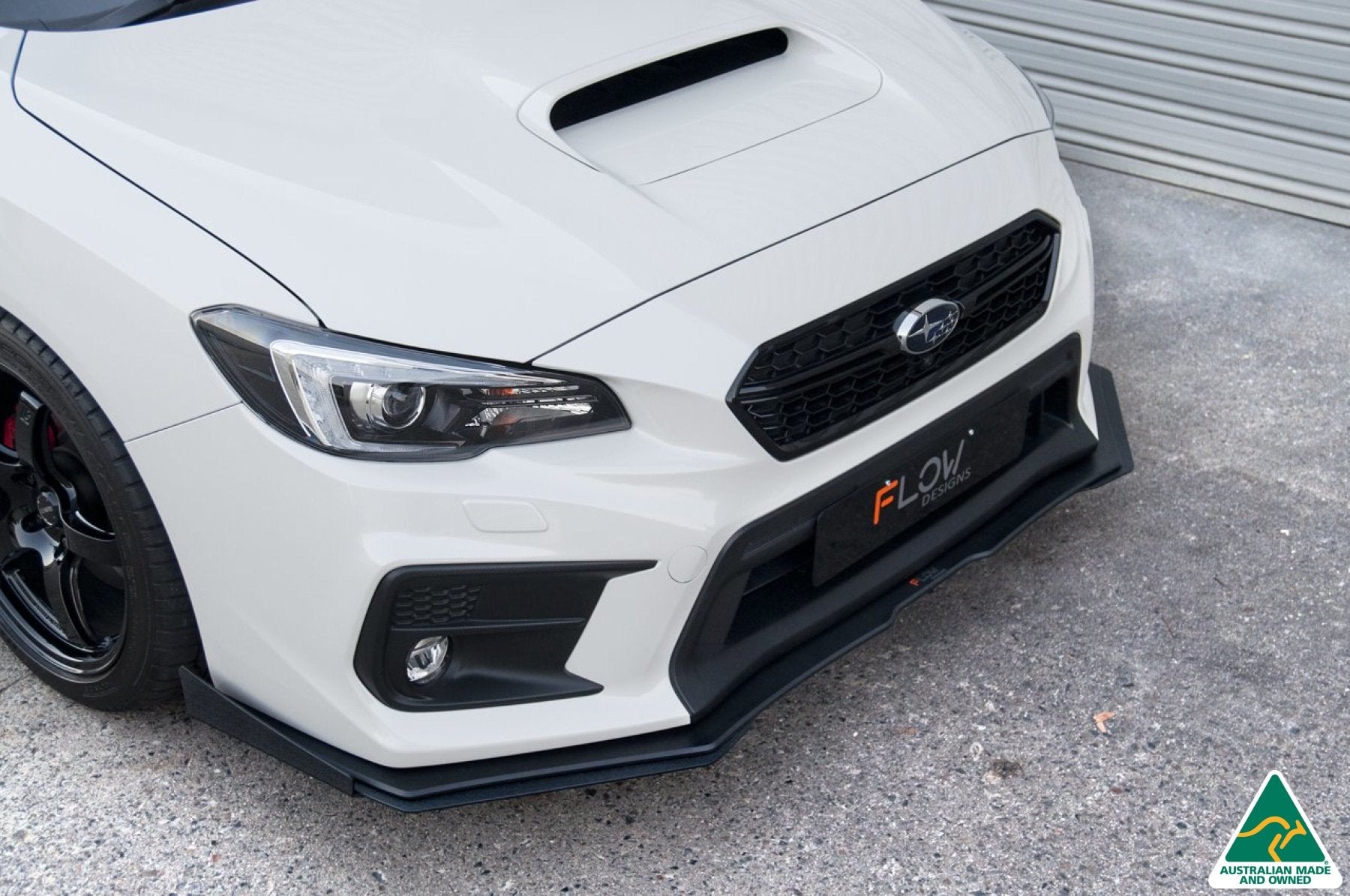 VA WRX & STI Front Lip Splitter V2 - MODE Auto Concepts