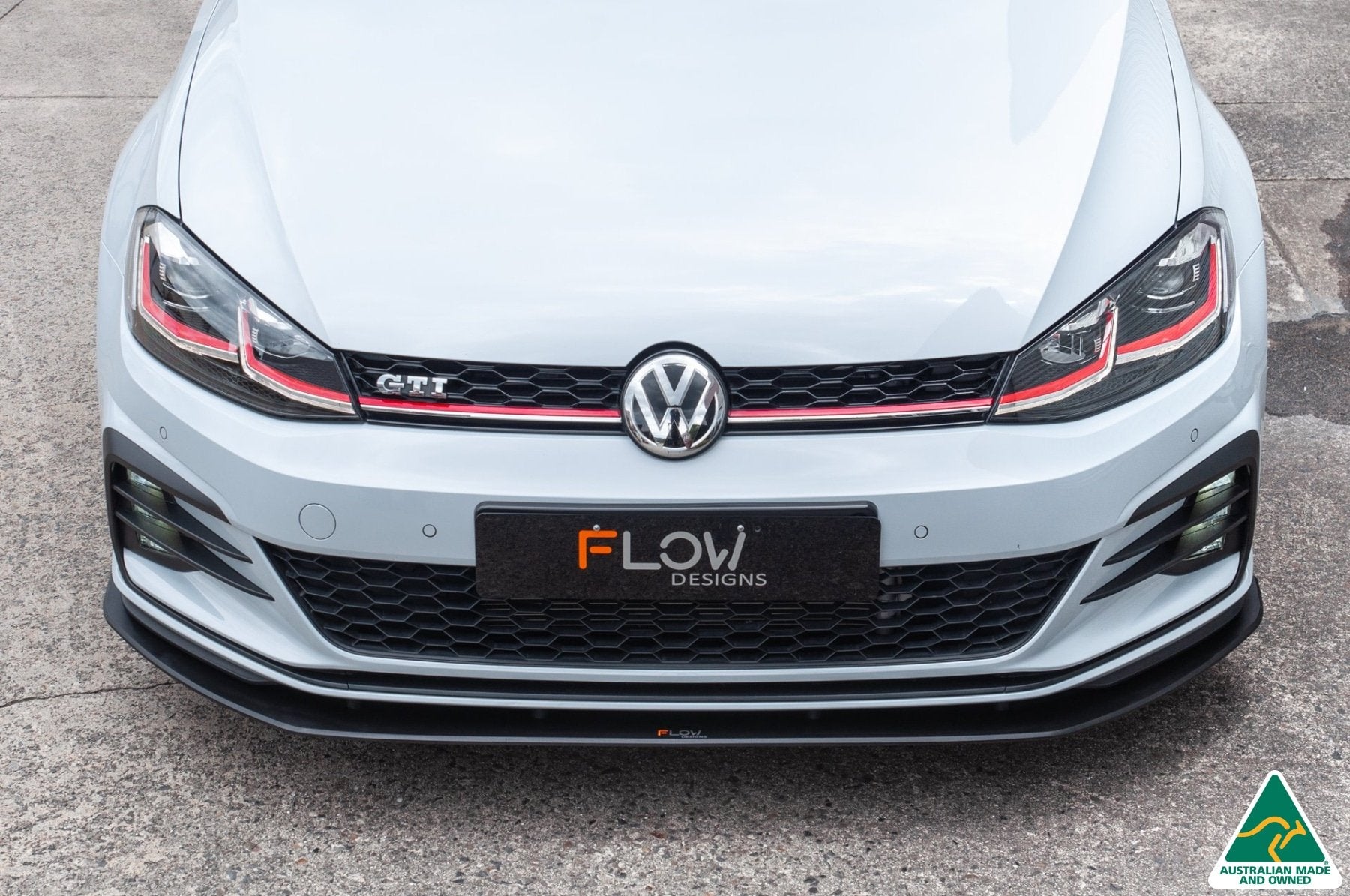 VW MK7.5 Golf GTI Front Splitter & Aerospacers - MODE Auto Concepts