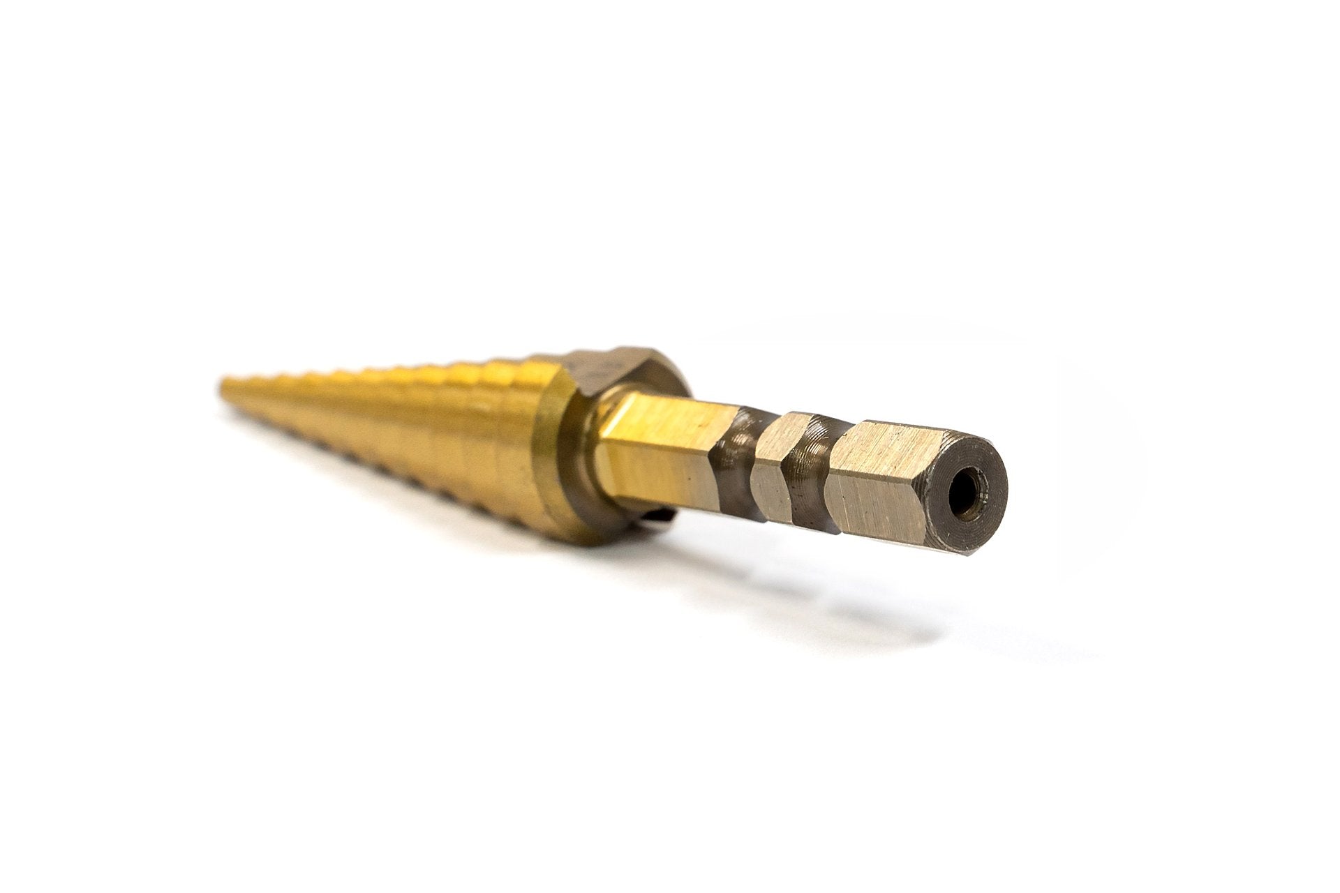 Metric Step Drill Bit : HSS Titanium Coated 3mm – 13mm - MODE Auto Concepts