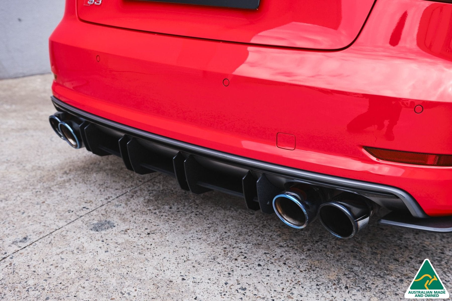 S3 8V PFL Sedan Rear Flow-Lock Diffuser - MODE Auto Concepts