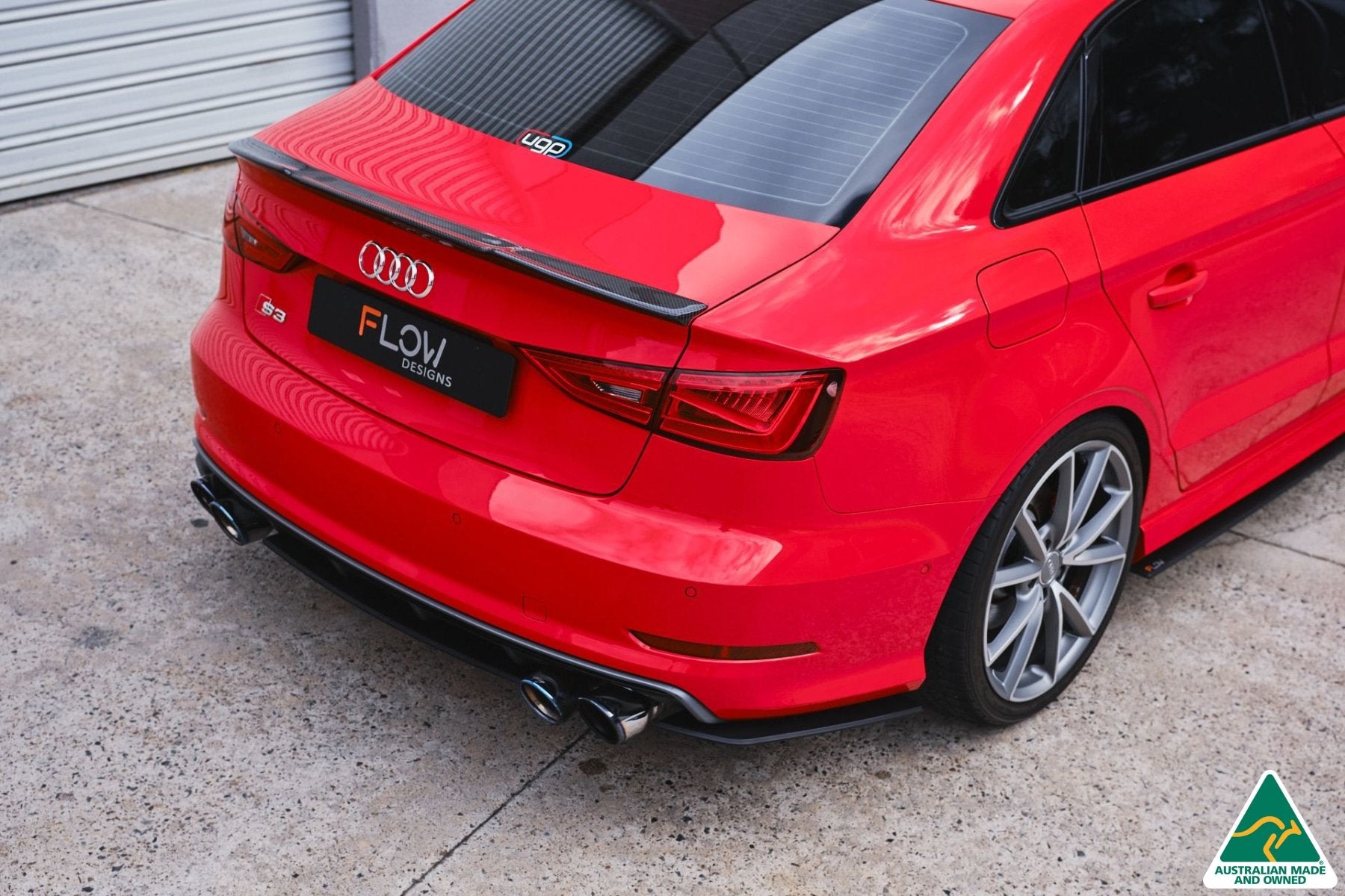 S3 8V PFL Sedan Rear Valance V3 Kit - MODE Auto Concepts