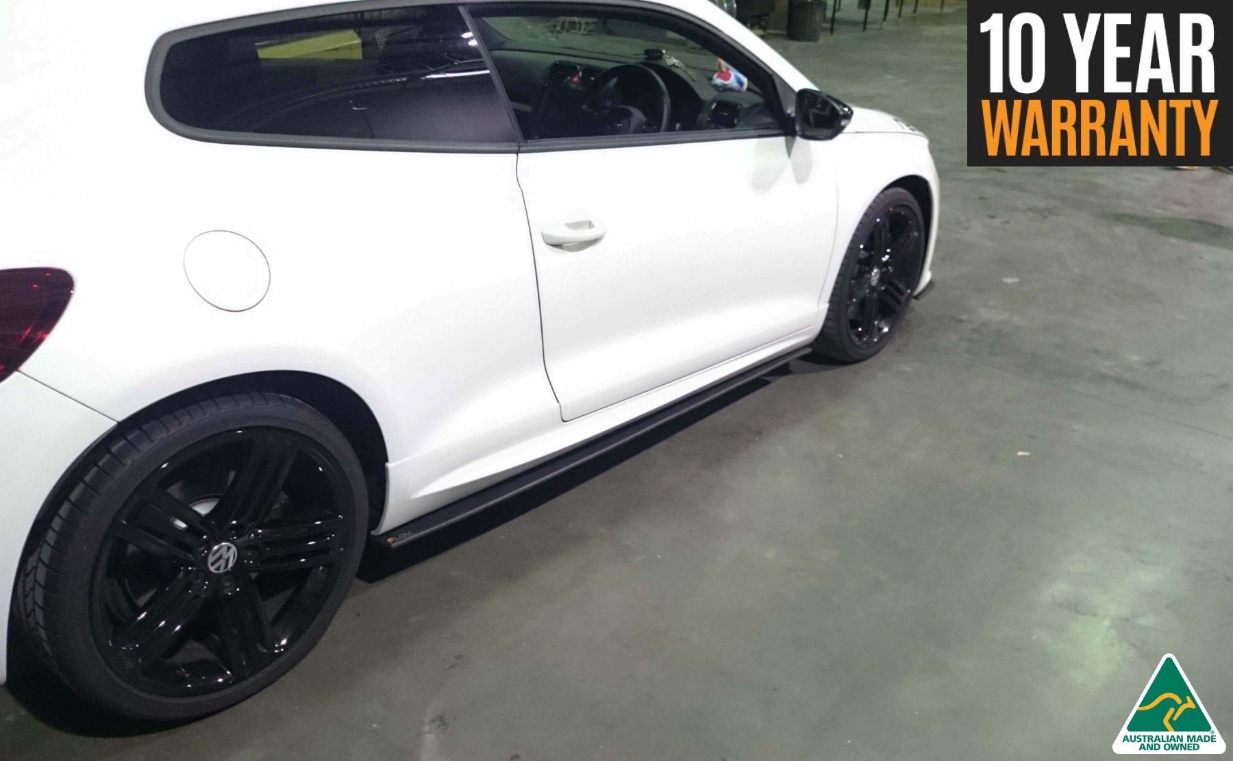 Scirocco R (PFL & FL) Side Skirt Splitters (Pair) - MODE Auto Concepts