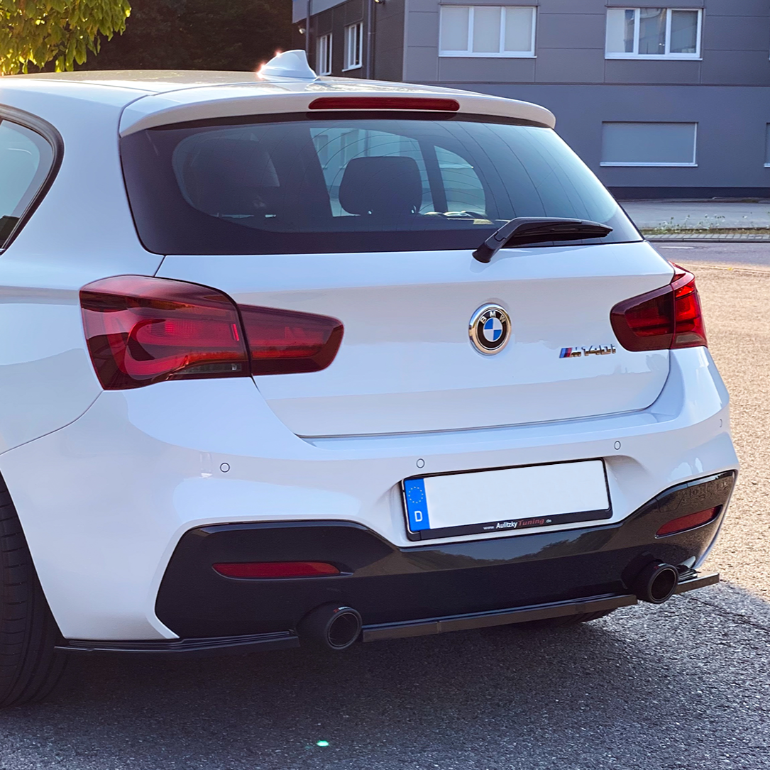 Zaero Designs  EVO-1 Rear Diffuser & Rear Splitters for BMW 1 Series F20 (LCI) 16-19 - MODE Auto Concepts