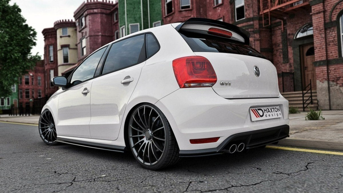 Maxton Design VW Polo Mk5 GTI Spliiter + Skirts + Diffuser + Spoiler Cap - MODE Auto Concepts