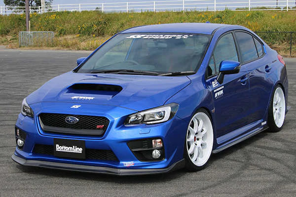 Zero Offset  CS Type-1 Style Front Lip for 15-17 Subaru WRX - MODE Auto Concepts