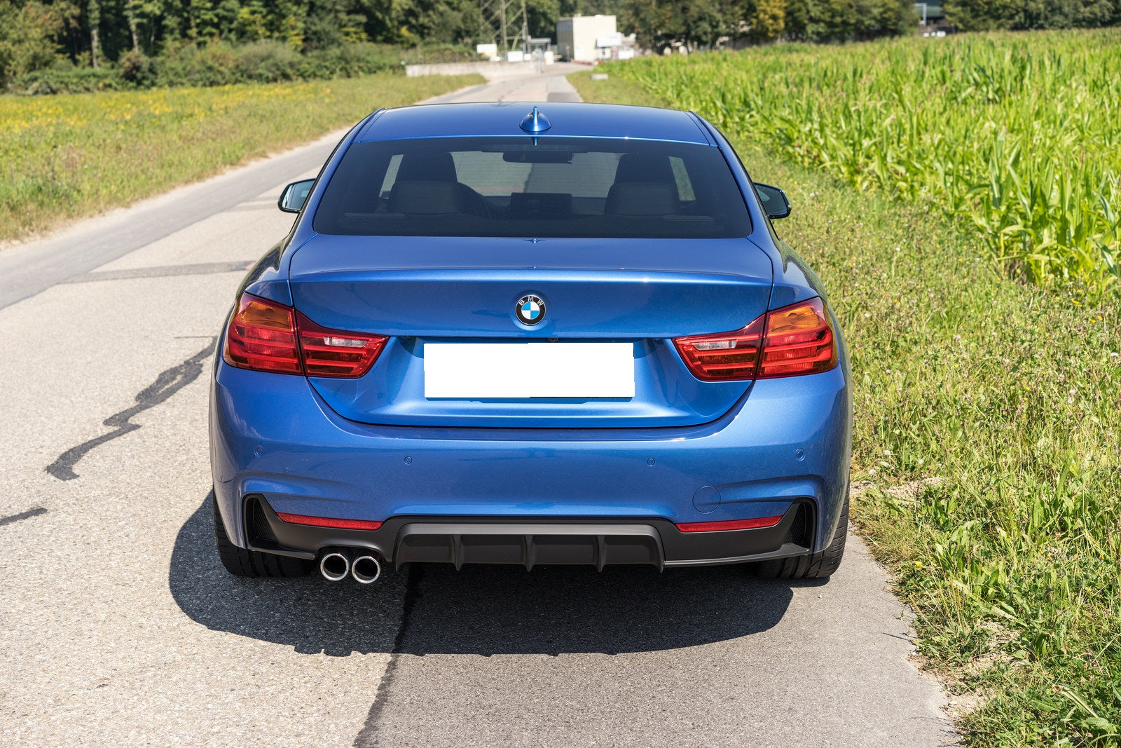 Zero Offset  M Performance Style Rear Diffuser for BMW 4 Series (F32) 13-19 - MODE Auto Concepts