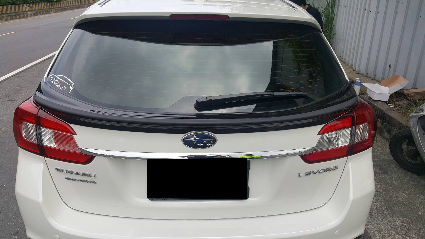 Zero Offset  STI Style Mid Spoiler for 15-21 Subaru Levorg - MODE Auto Concepts