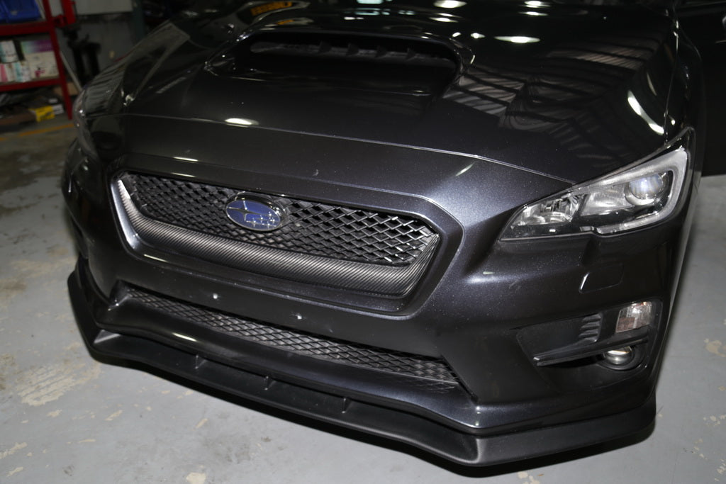 Zero Offset  STI Style Dry Carbon Front Grill for 14-17 Subaru WRX - MODE Auto Concepts