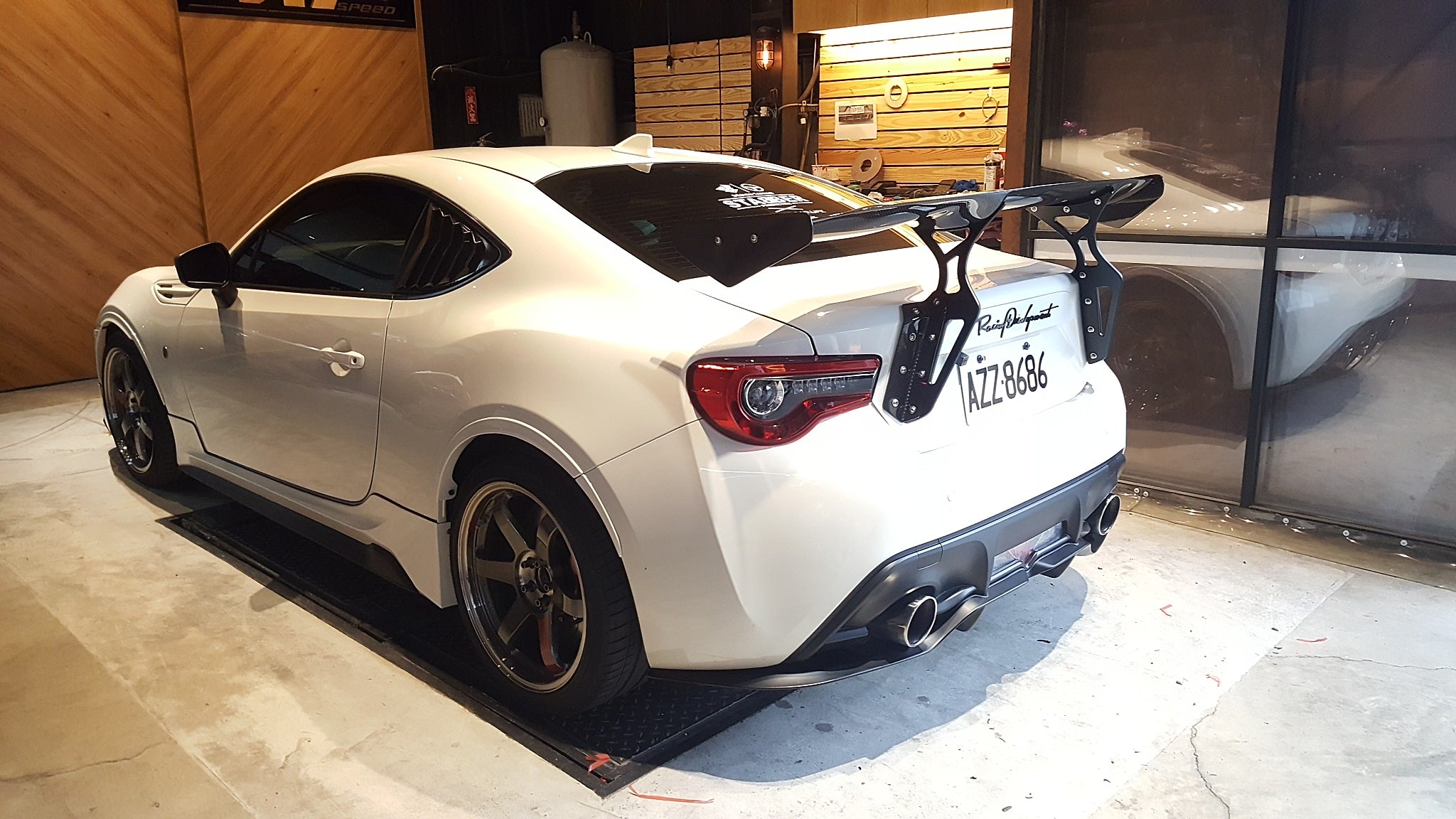 Zero Offset  TRD Style Fender Flares Front + Rear for 12-21 Toyota 86 (ZN6)/Subaru BRZ (ZC6) - MODE Auto Concepts