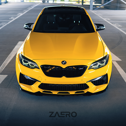 Zaero Designs  EVO-S Front Lip/Splitter for BMW M2 F87 (LCI) 18+ - MODE Auto Concepts