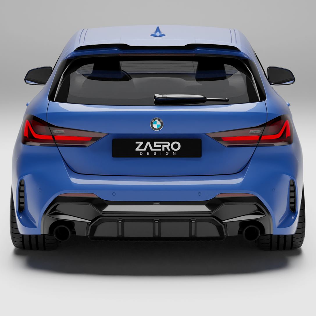 Zaero Designs  EVO-1 Diffuser for BMW 1 Series F40 (Pre-LCI) 20+ [Dual Exit] - MODE Auto Concepts