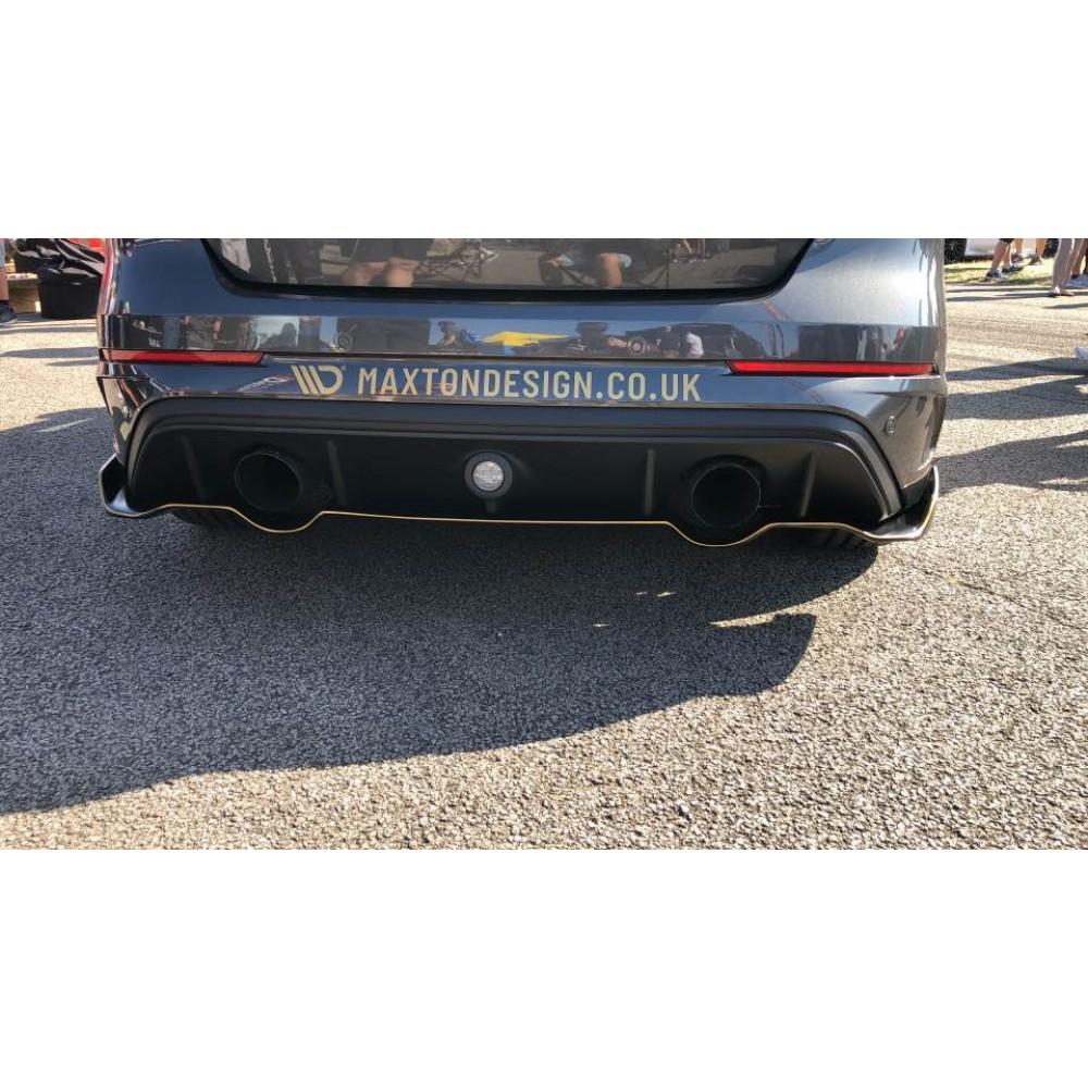 Maxton Design Ford Focus 3 RS 'Aero' Central Rear Splitters - MODE Auto Concepts