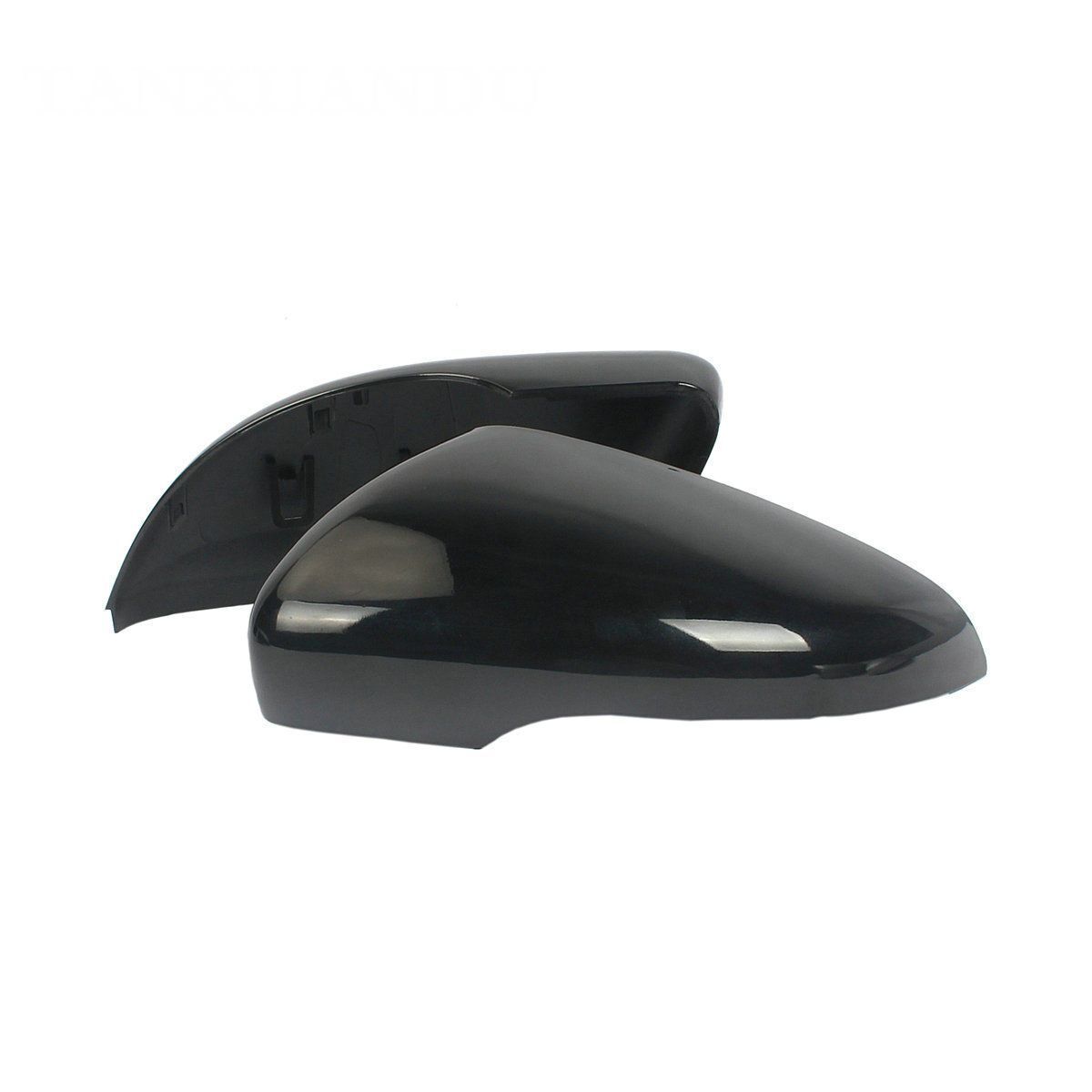 Zero Offset  Gloss Black Mirror Caps for Volkswagen Golf (MK6) - 2009-14 - MODE Auto Concepts