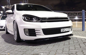 Maxton Design Front Splitter Ver.1 VW Golf Mk6 GTI Front Lip - MODE Auto Concepts