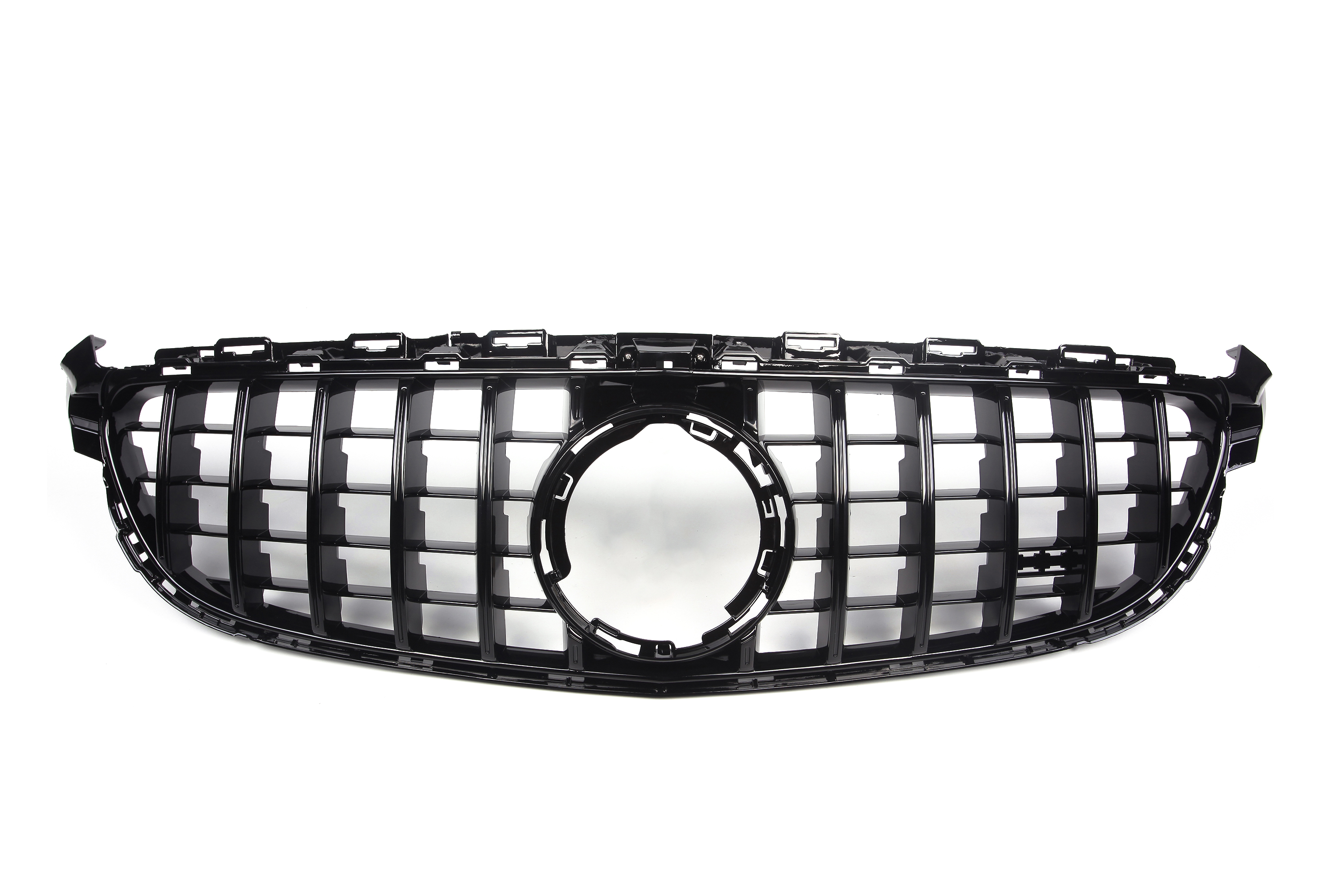 Zero Offset  AMG Panamericana Style Grille for Mercedes C63 C205/W205 19-22 - Black - MODE Auto Concepts