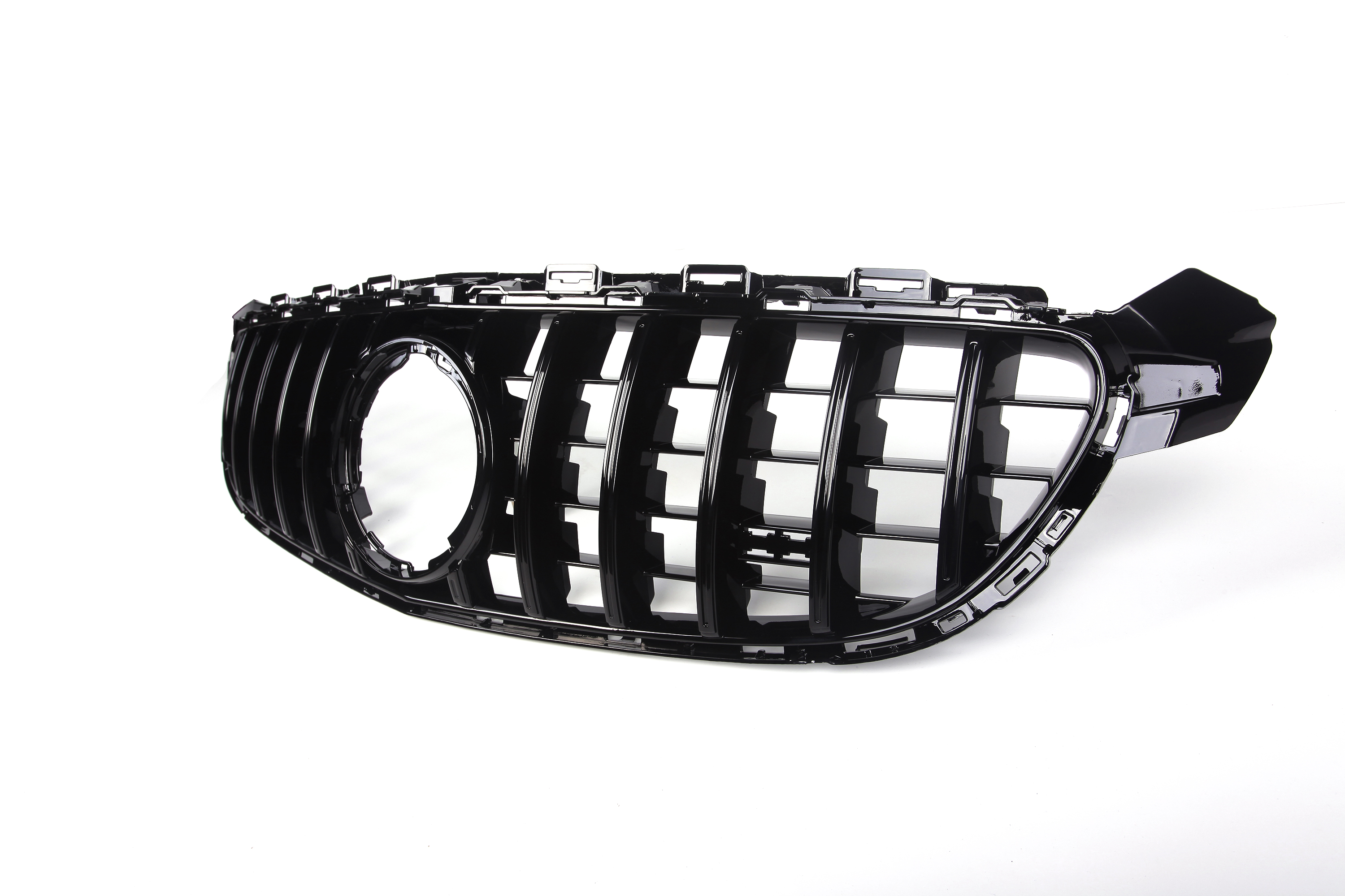 Zero Offset  AMG Panamericana Style Grille for Mercedes C63 C205/W205 19-22 - Black - MODE Auto Concepts