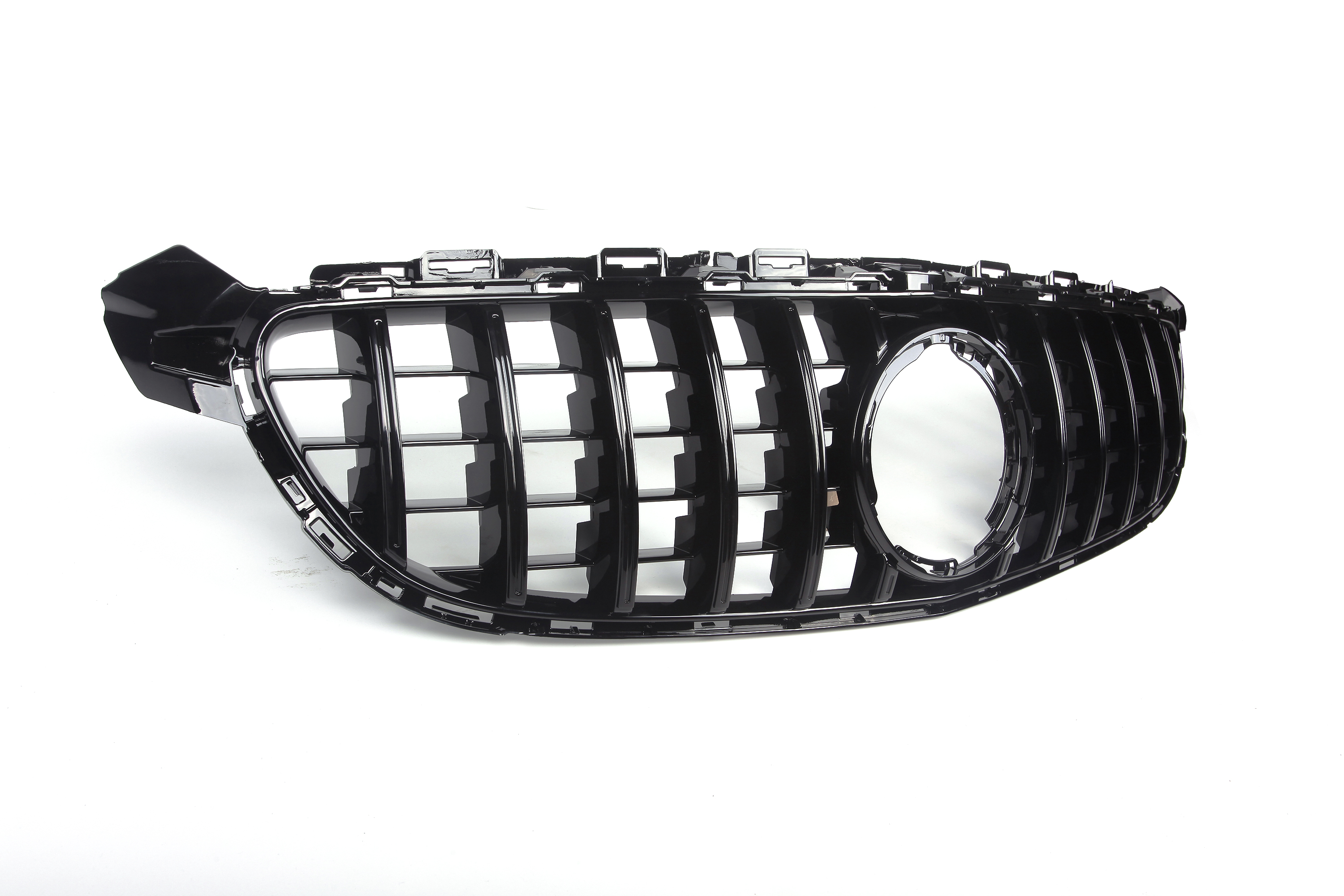 Zero Offset  AMG Panamericana Style Grille for Mercedes C63 C205/W205 19-22 - Black - MODE Auto Concepts