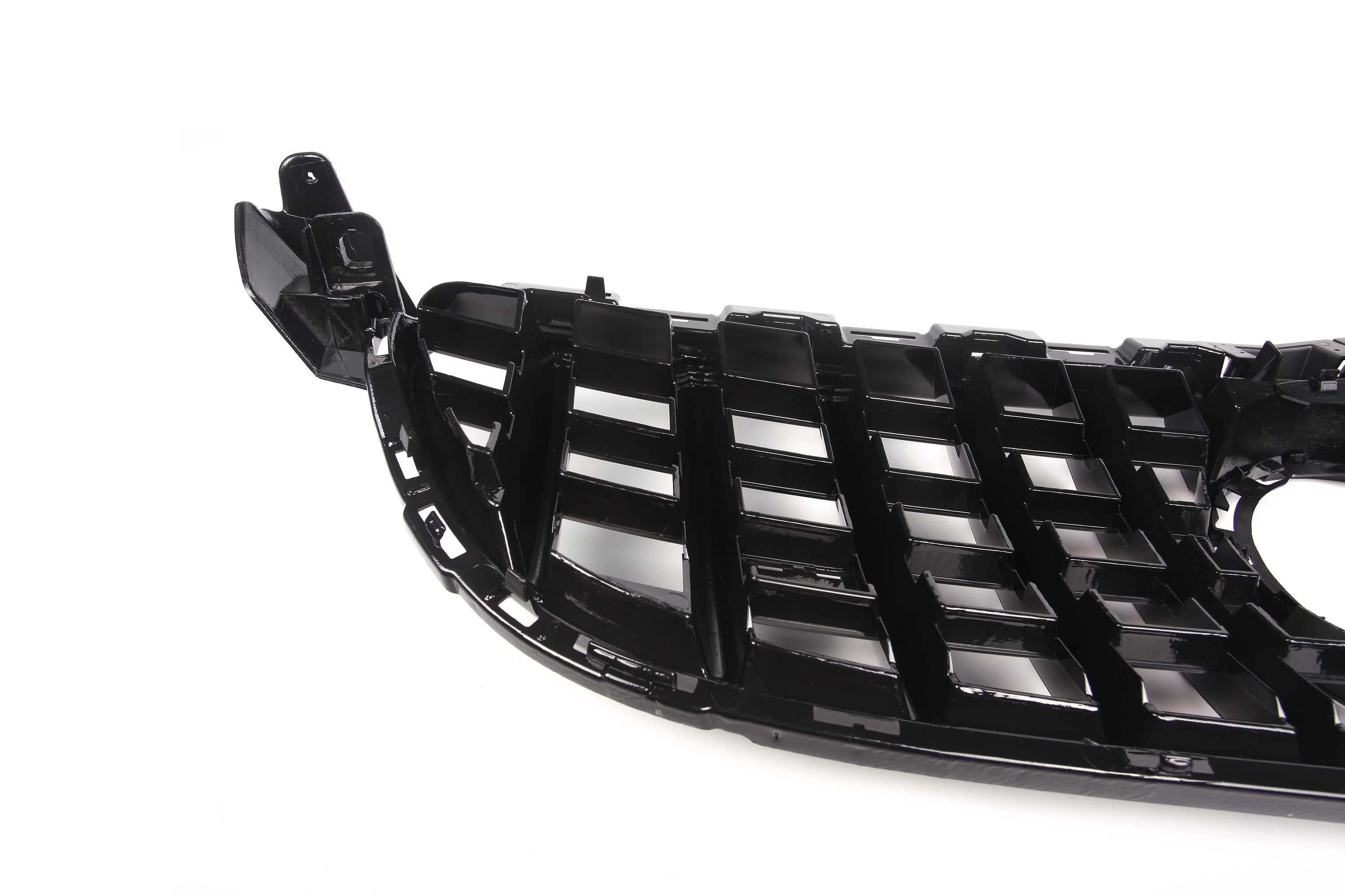 Zero Offset  AMG Panamericana Style Grille for Mercedes C63 C205/W205 19-22 - Black - MODE Auto Concepts