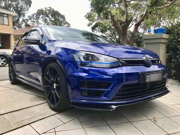 Maxton Design Front Splitter VW Golf Mk7 R Ver2 (Prefacelift) Front Lip - MODE Auto Concepts