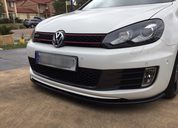 Maxton Design Front Splitter Ver.2 VW Golf Mk6 GTI Front Lip - MODE Auto Concepts