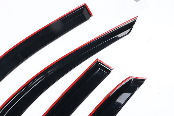 ABW Window Visors | Weather Shields suit 2013 - 2019 Audi A3/S3/RS3 Sedan - MODE Auto Concepts