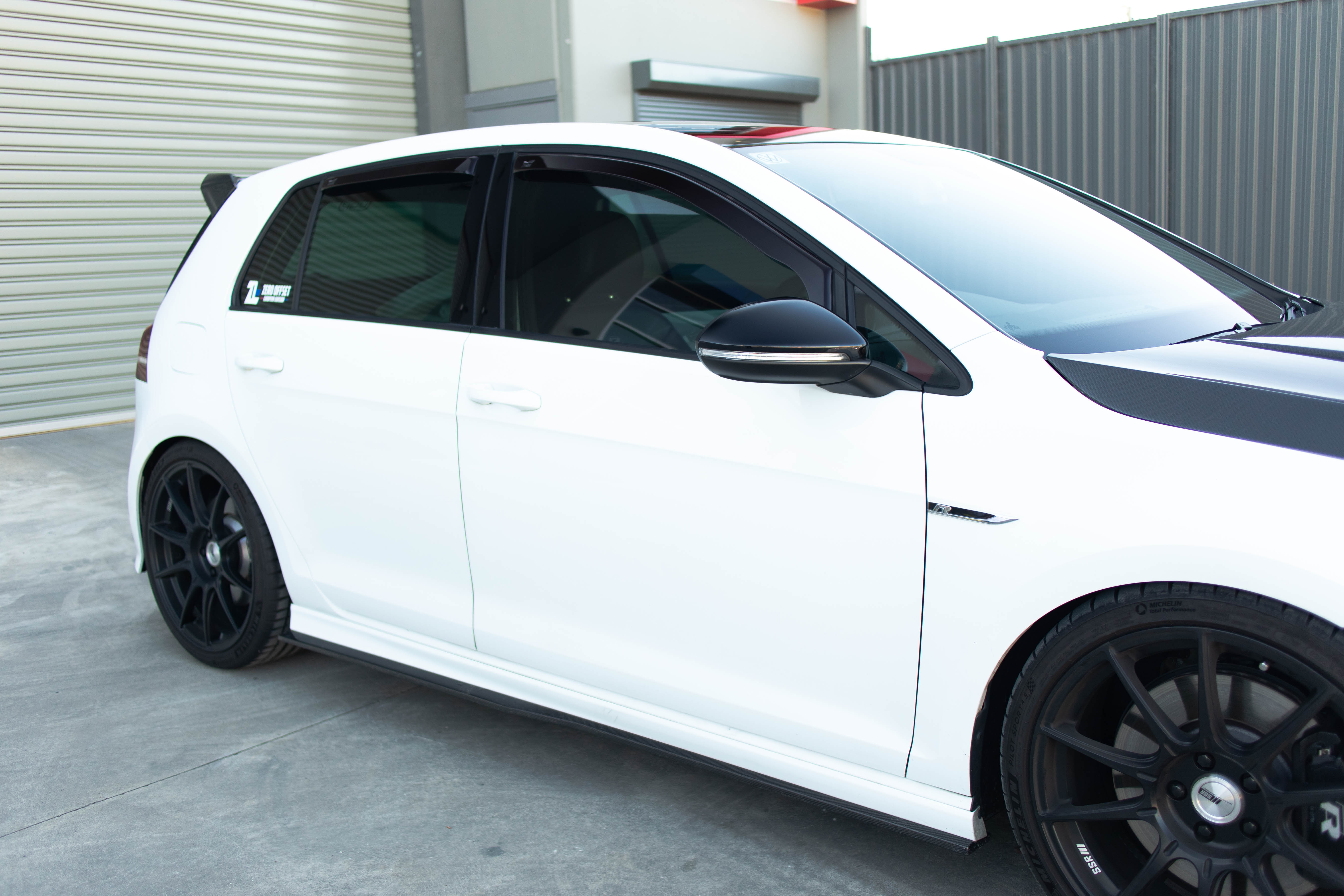 Zero Offset  Revozport Style Side Skirts for Volkswagen Golf R (MK7) - 2012-17 - MODE Auto Concepts