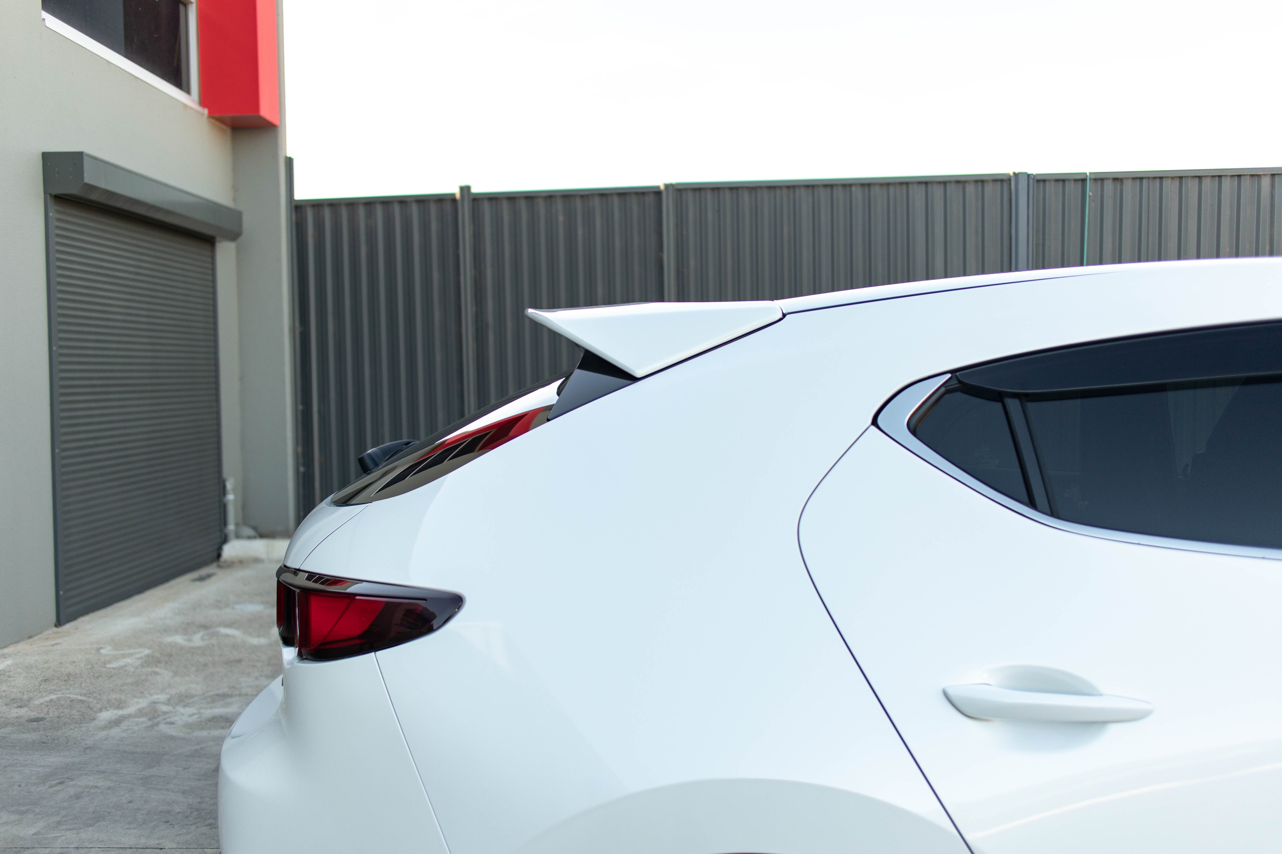 Zero Offset  Kuroi Style Roof Spoiler for 19+ Mazda 3 BP (Hatch) - MODE Auto Concepts