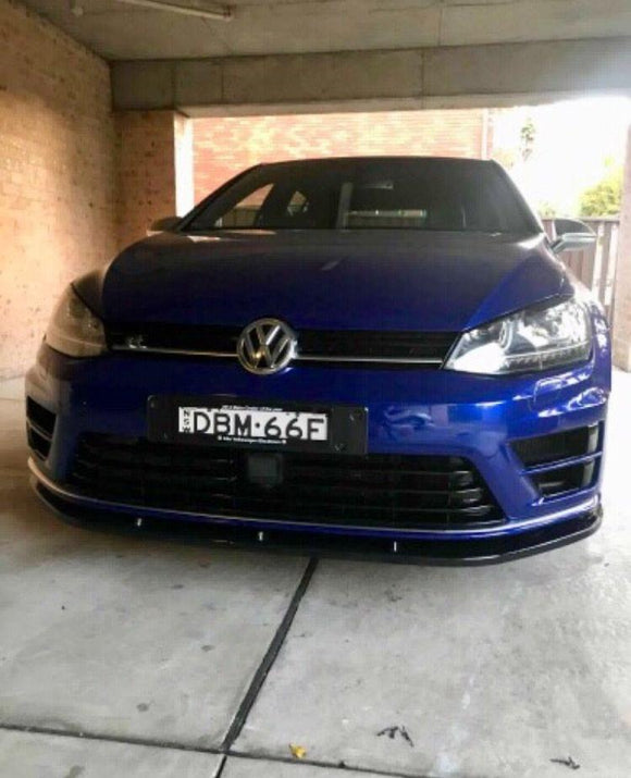 Maxton Design Front Splitter VW Golf Mk7 R Ver1 (Prefacelift) Front Lip - MODE Auto Concepts