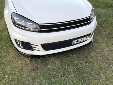 Maxton Design Front Splitter Ver.1 VW Golf Mk6 GTI Front Lip - MODE Auto Concepts