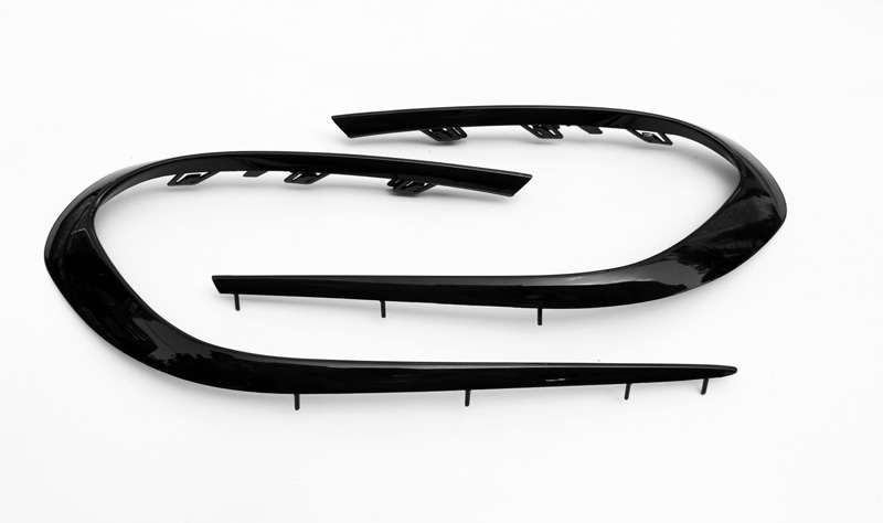 Zero Offset  AMG Style Front Lip & Canards for Mercedes CLA Class C117 Coupe / X117 Wagon 17-19 - MODE Auto Concepts