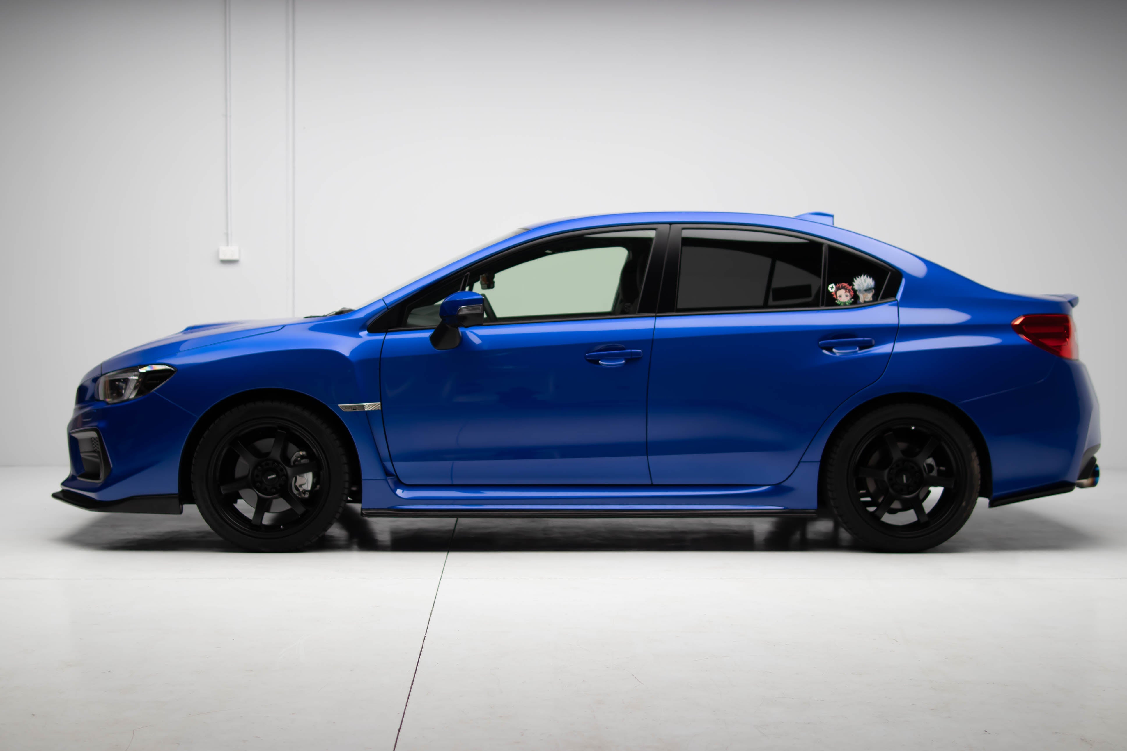 Zero Offset  CS Style Bottom Line Type 1 Style Side Skirts for 15-21 Subaru WRX STI - MODE Auto Concepts