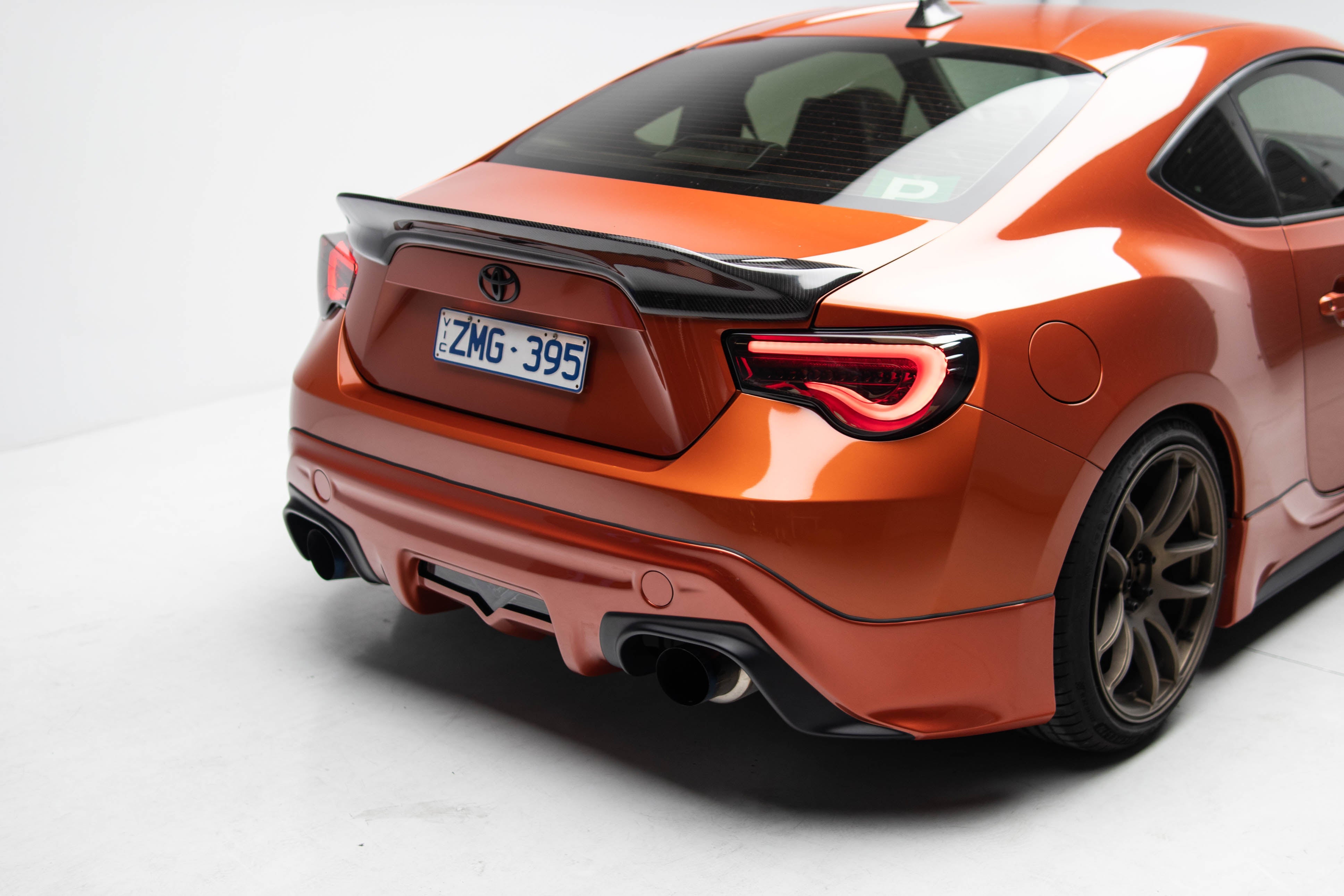 Zero Offset  TRD Style Rear Bumper Lip for 12-16 Toyota 86 (ZN6)/12-21 Subaru BRZ (ZC6) - MODE Auto Concepts